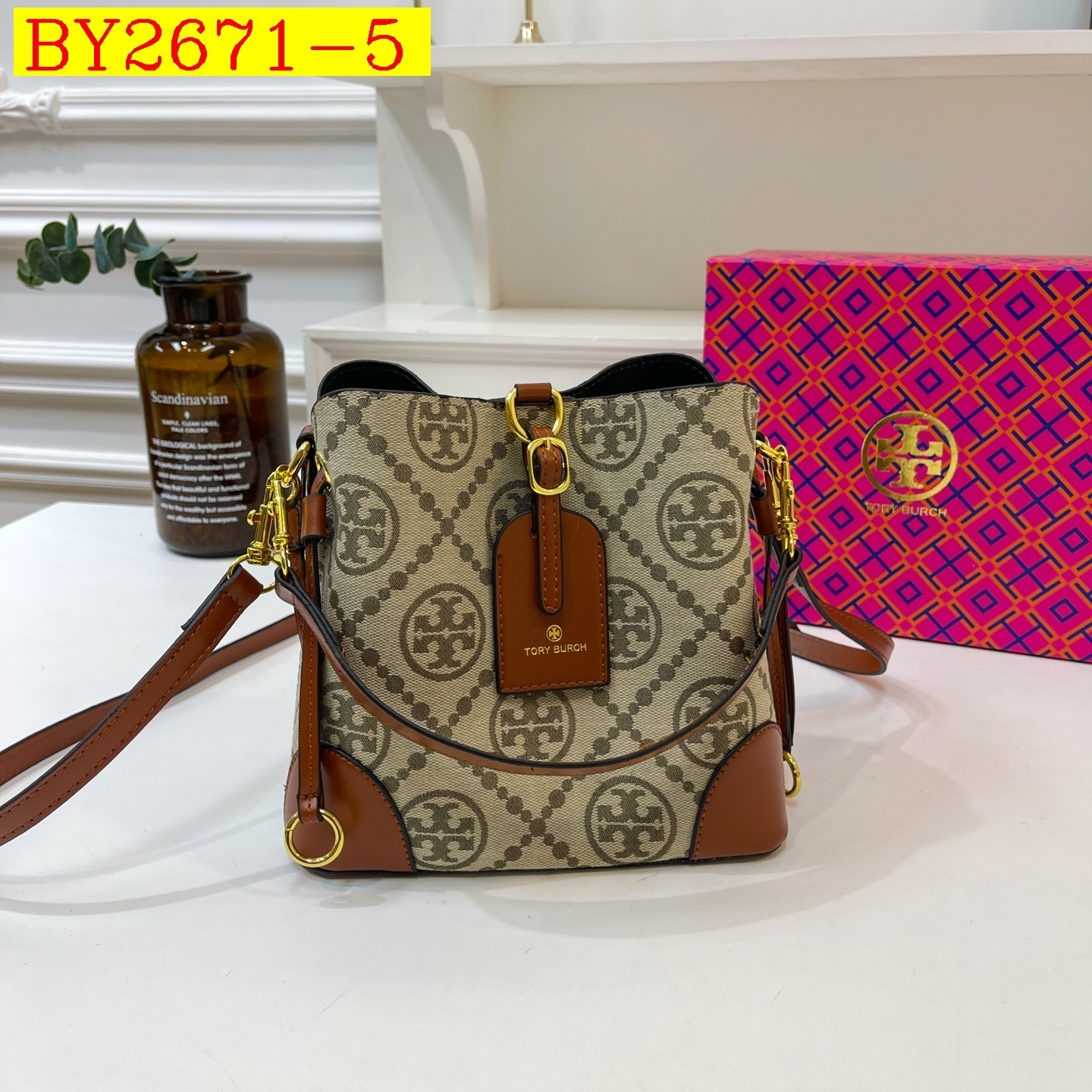 38$ dh TB 48916 Shoulder bag size 21X20X12 cm 41572023687 BY2671 gallery