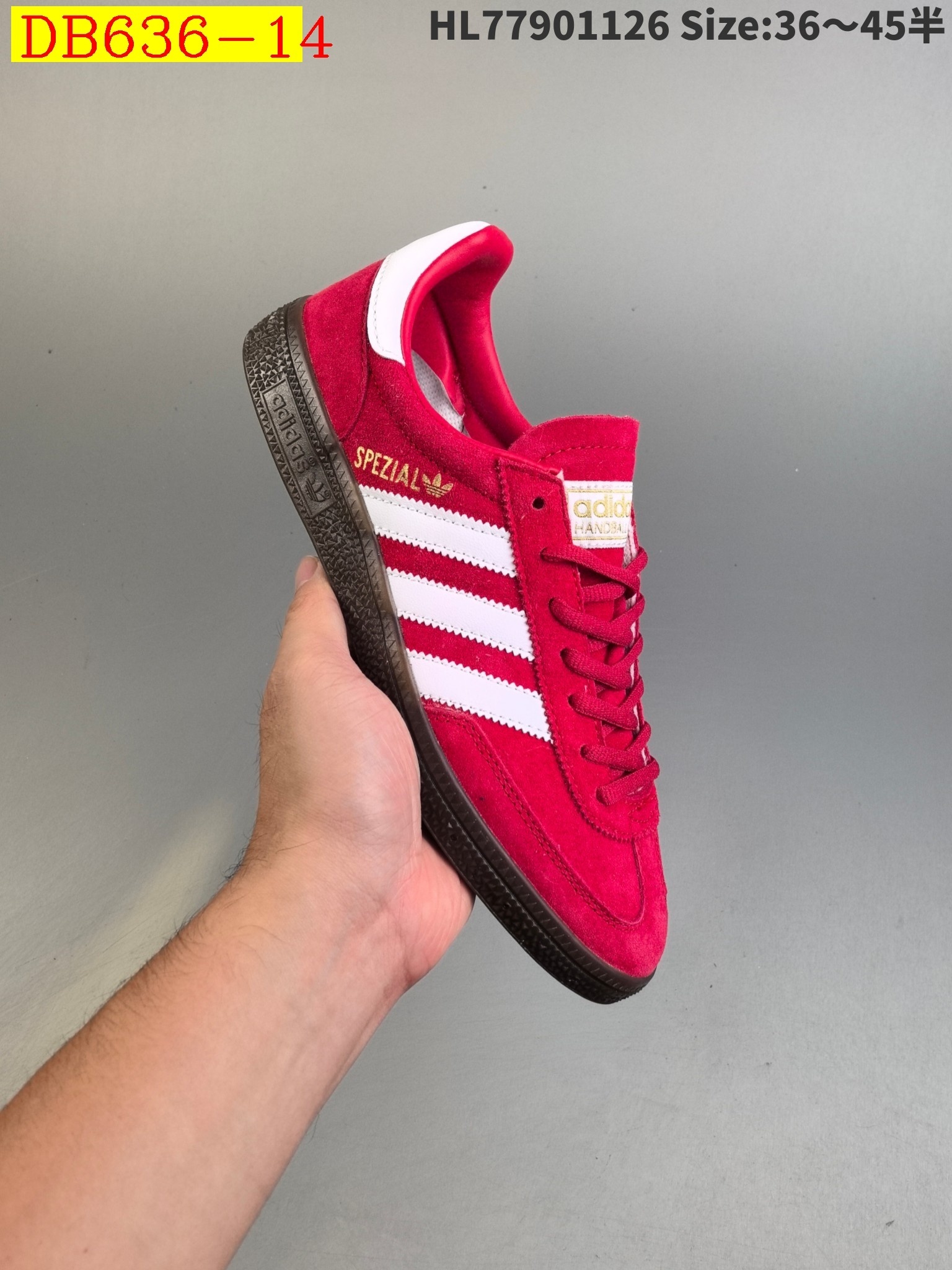 38$ new_dh Adidas Handball Spezial Half size 36-45 51261023468 DB636 gallery