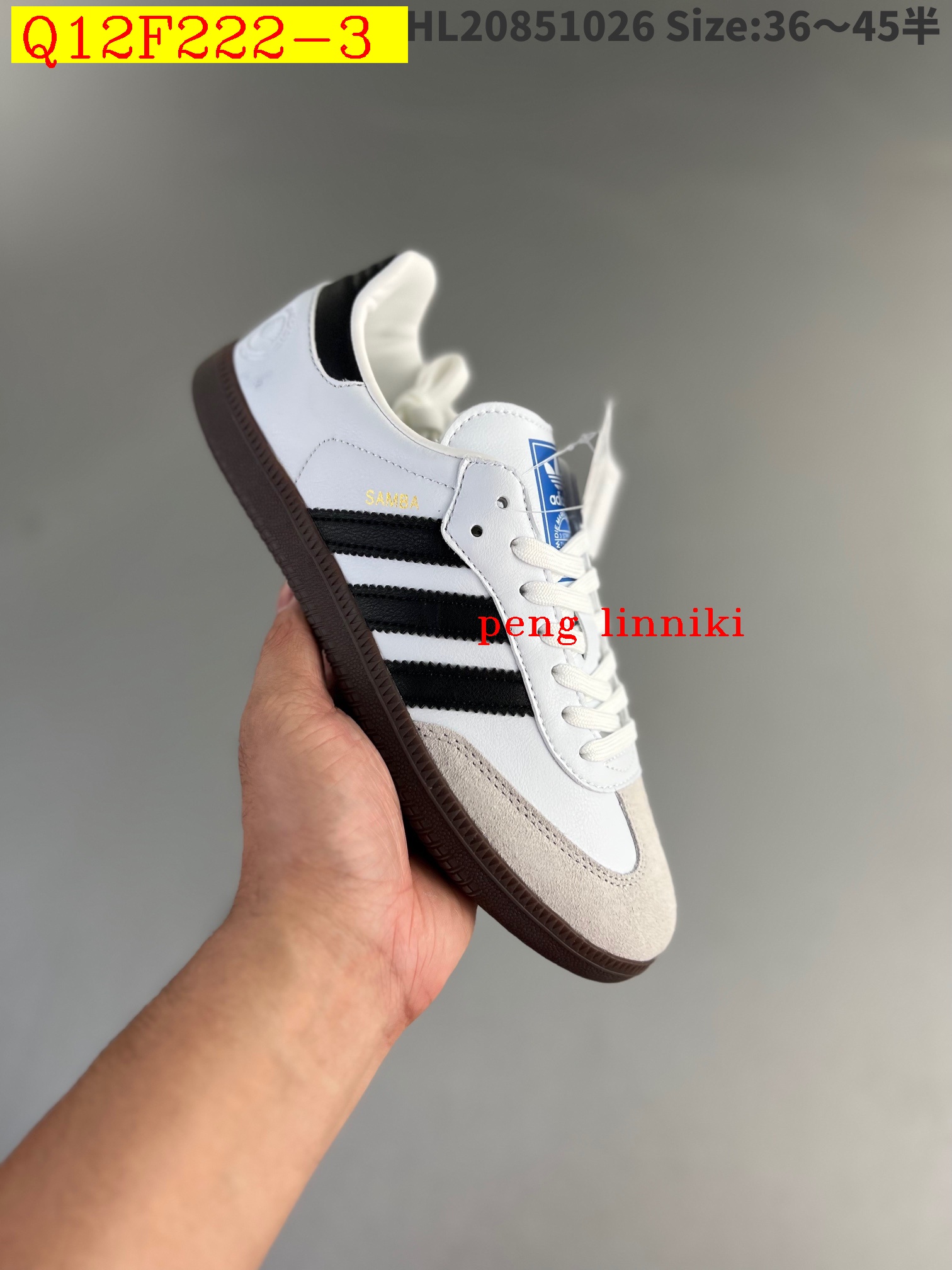38$ new_dh Adidas Samba SIZE 36-45 21776023563 Q12F222 gallery