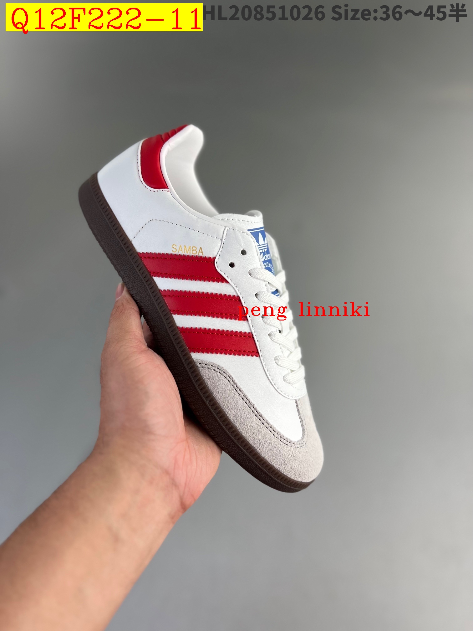 38$ new_dh Adidas Samba SIZE 36-45 21776023563 Q12F222 gallery