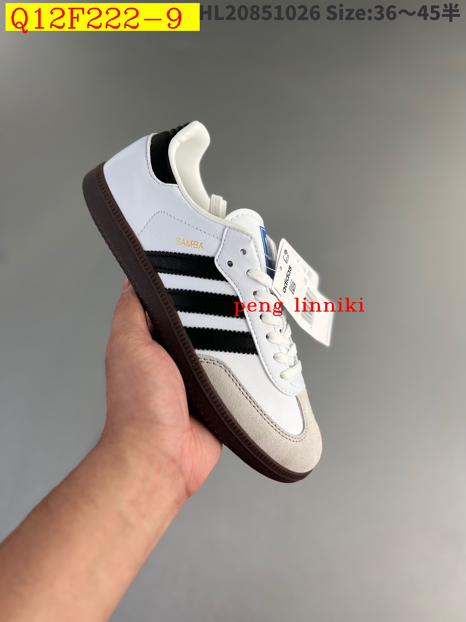 38$ new_dh Adidas Samba SIZE 36-45 21776023563 Q12F222 gallery