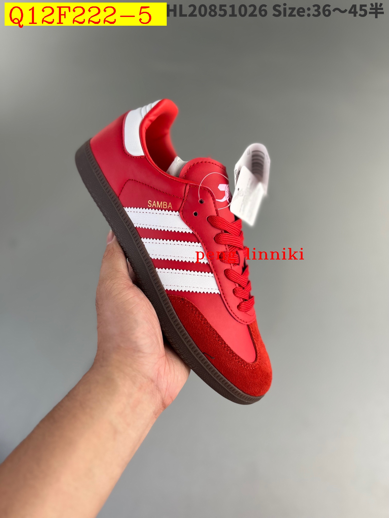 38$ new_dh Adidas Samba SIZE 36-45 21776023563 Q12F222 gallery