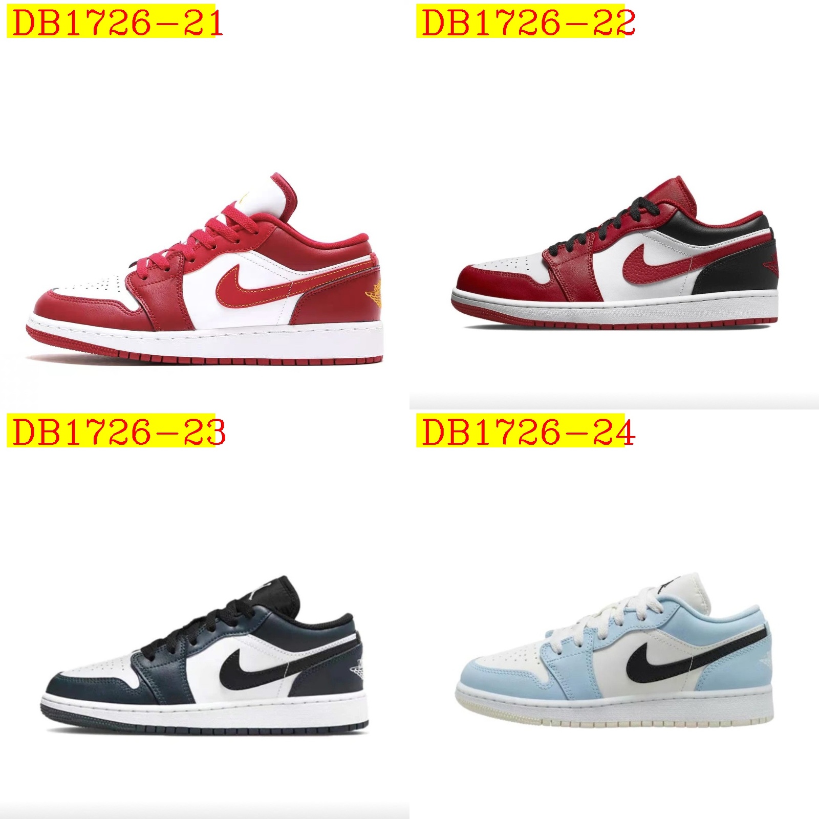 38$ new_dh Air Jordan 1 Low AJ1 size 36-46 61352023469 DB1726 gallery