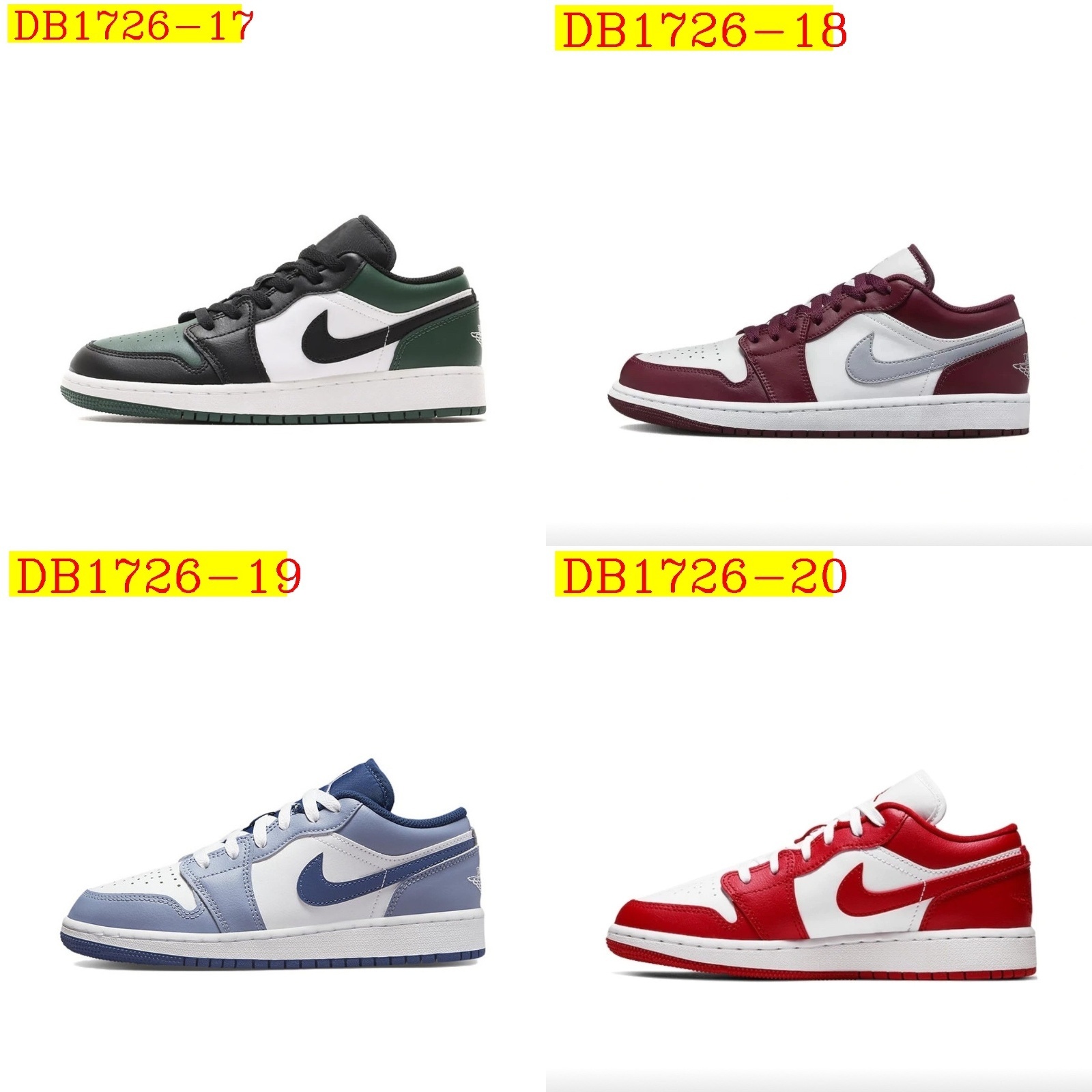 38$ new_dh Air Jordan 1 Low AJ1 size 36-46 61352023469 DB1726 gallery