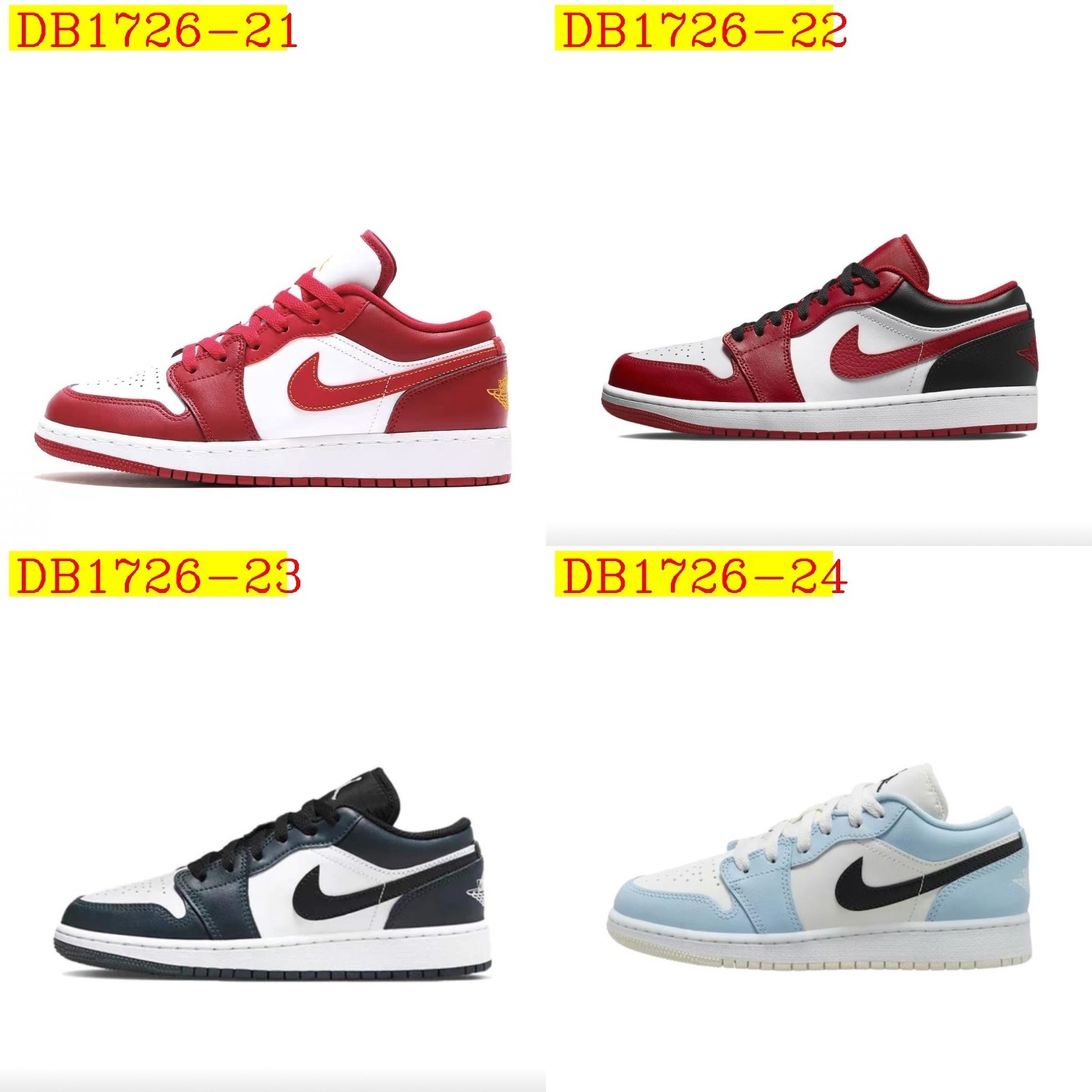 38$ new_dh Air Jordan 1 Low AJ1 size 36-46 61352023469 DB1726 gallery