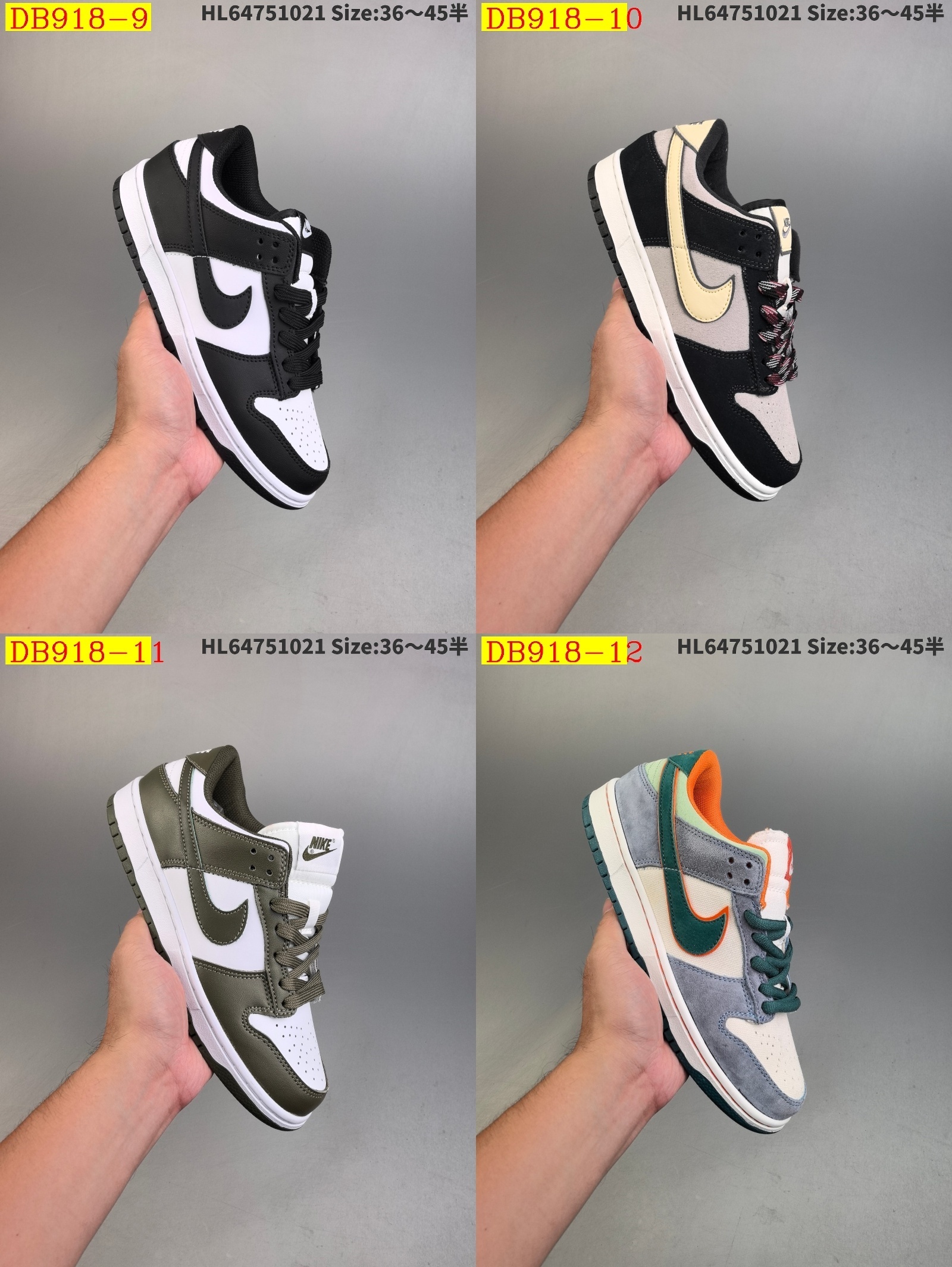 38$ new_dh Nike SB Dunk Low Russet Cedar size 35-45 91653023469 DB918 gallery