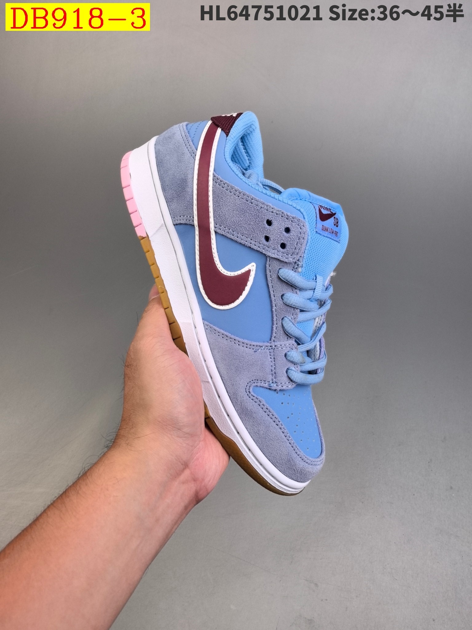 38$ new_dh Nike SB Dunk Low Russet Cedar size 35-45 91653023469 DB918 gallery