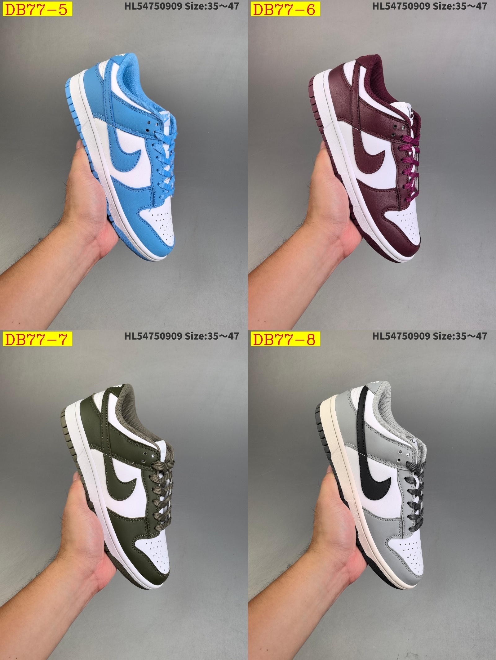 38$ new_dh Nike SB Dunk Low size 35-46 71458023469 DB77 gallery