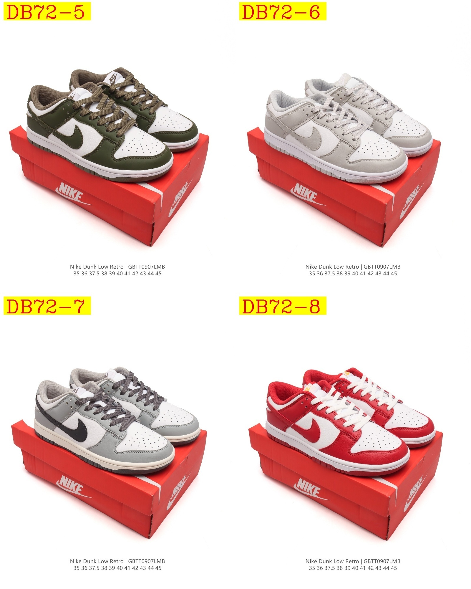 38$ new_dh Nike Sb Dunk Low Pro size 36-45 71458023469 DB72 gallery