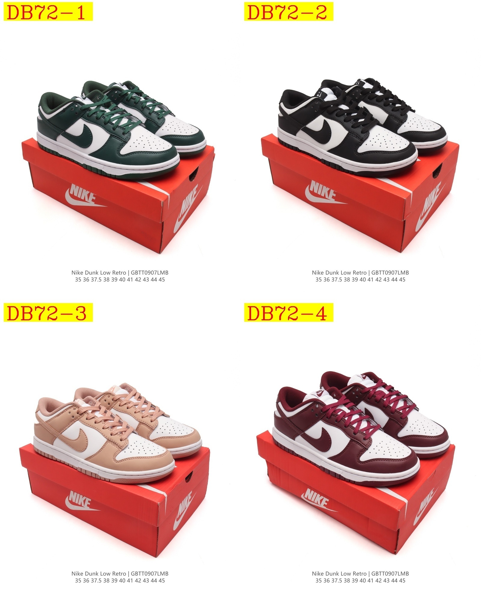 38$ new_dh Nike Sb Dunk Low Pro size 36-45 71458023469 DB72 gallery