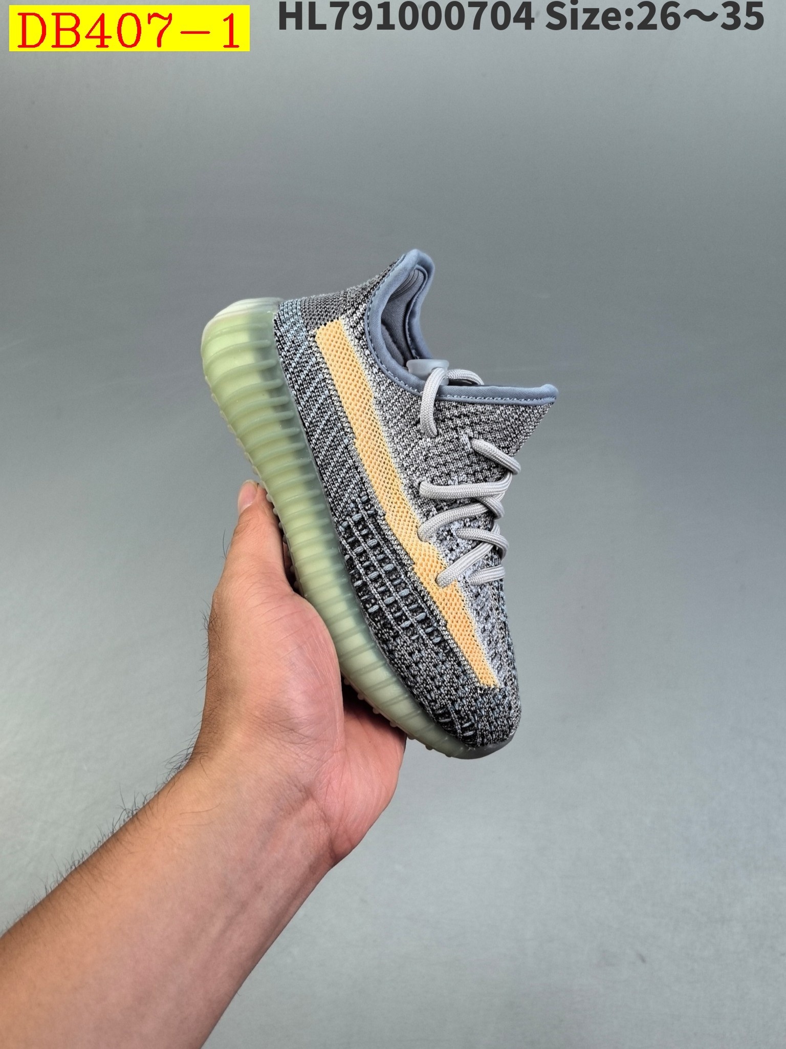 38$ new_dh adidas Yeezy Boost 350 V2 for kids size 26-35 92605023469 DB407 gallery