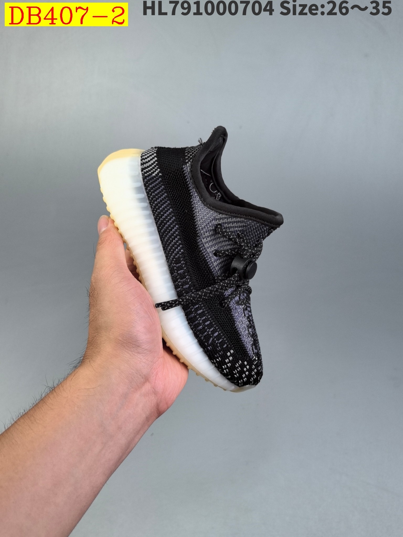 38$ new_dh adidas Yeezy Boost 350 V2 for kids size 26-35 92605023469 DB407 gallery