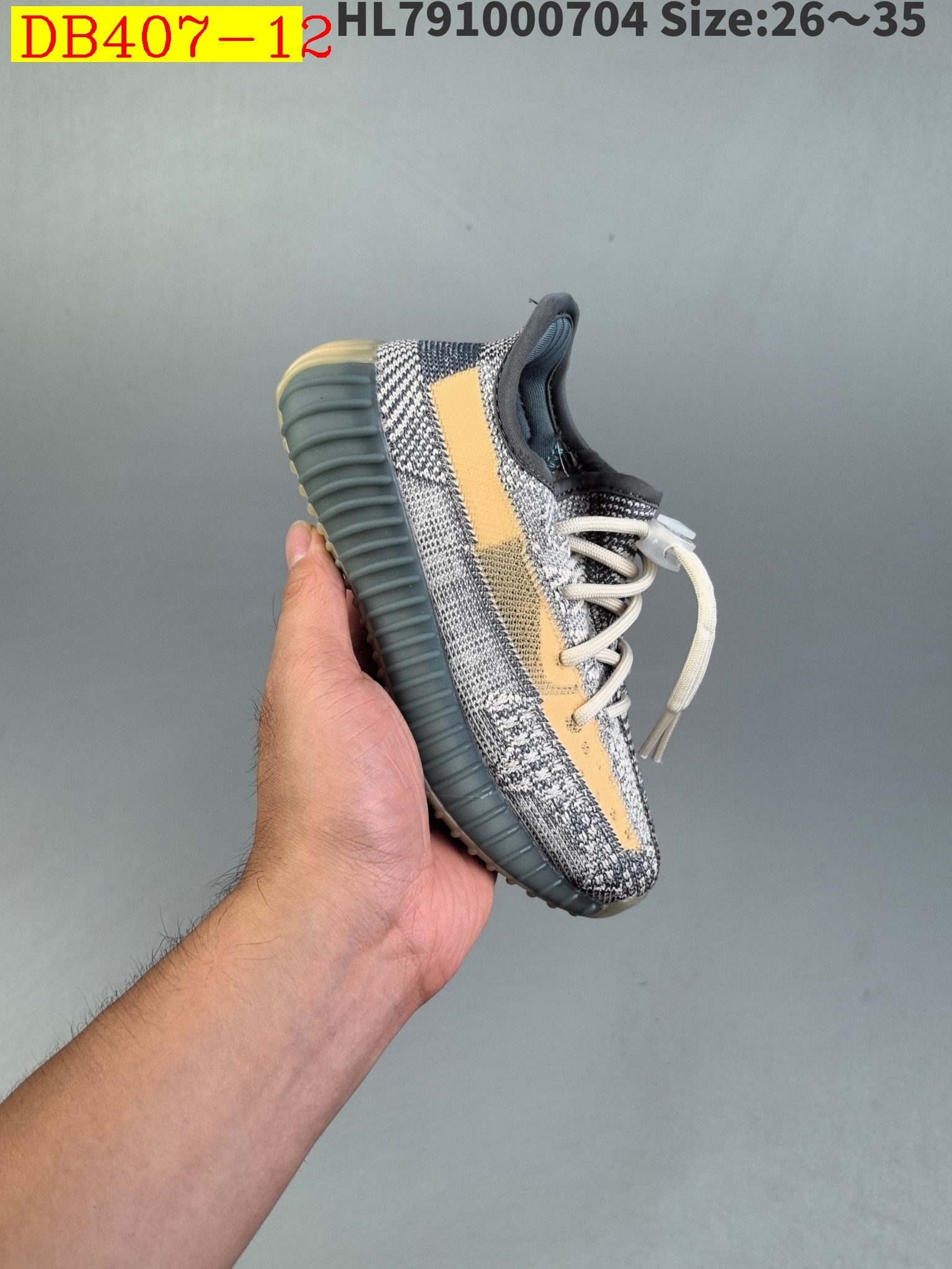 38$ new_dh adidas Yeezy Boost 350 V2 for kids size 26-35 92605023469 DB407 gallery