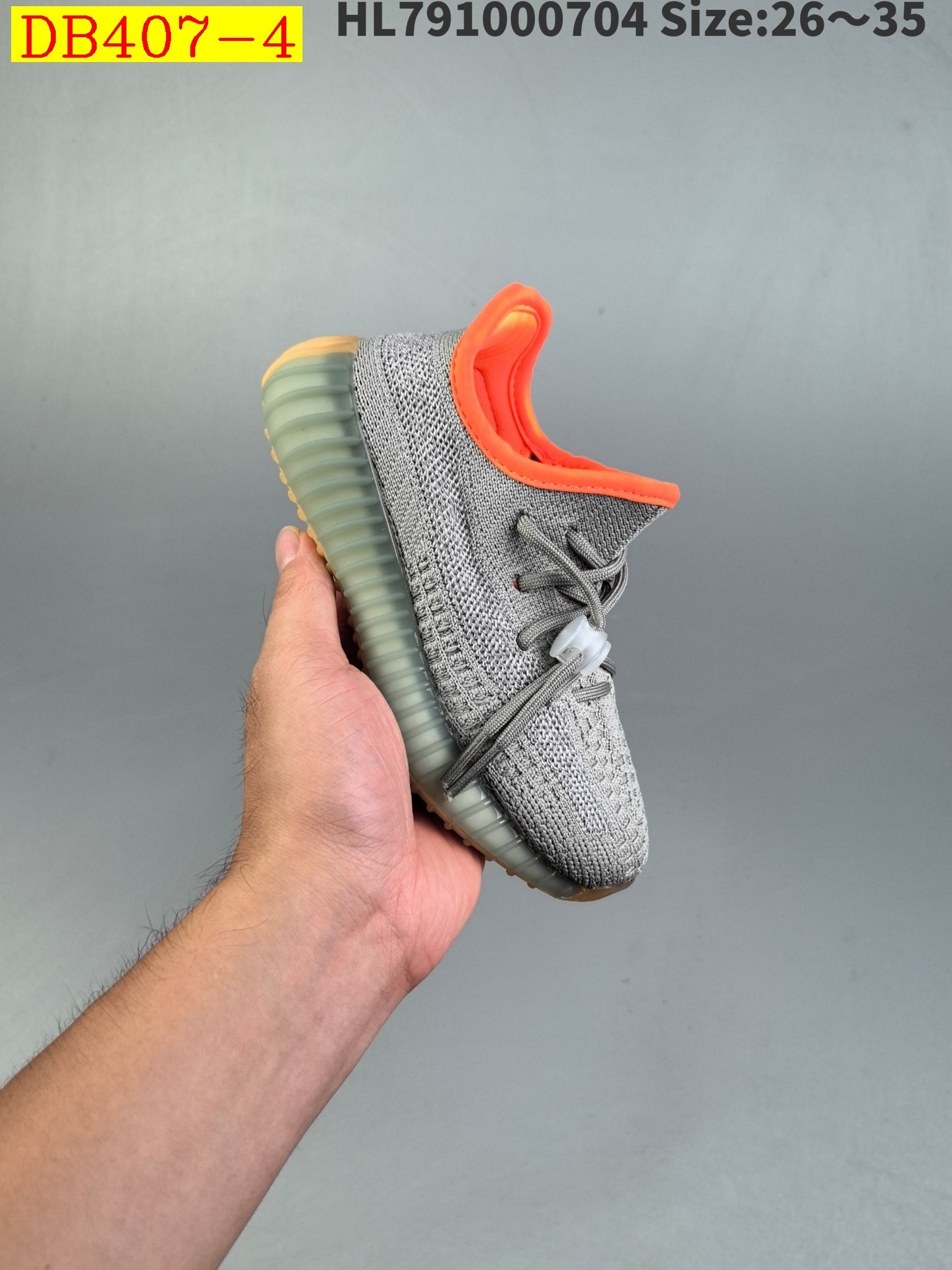 38$ new_dh adidas Yeezy Boost 350 V2 for kids size 26-35 92605023469 DB407 gallery