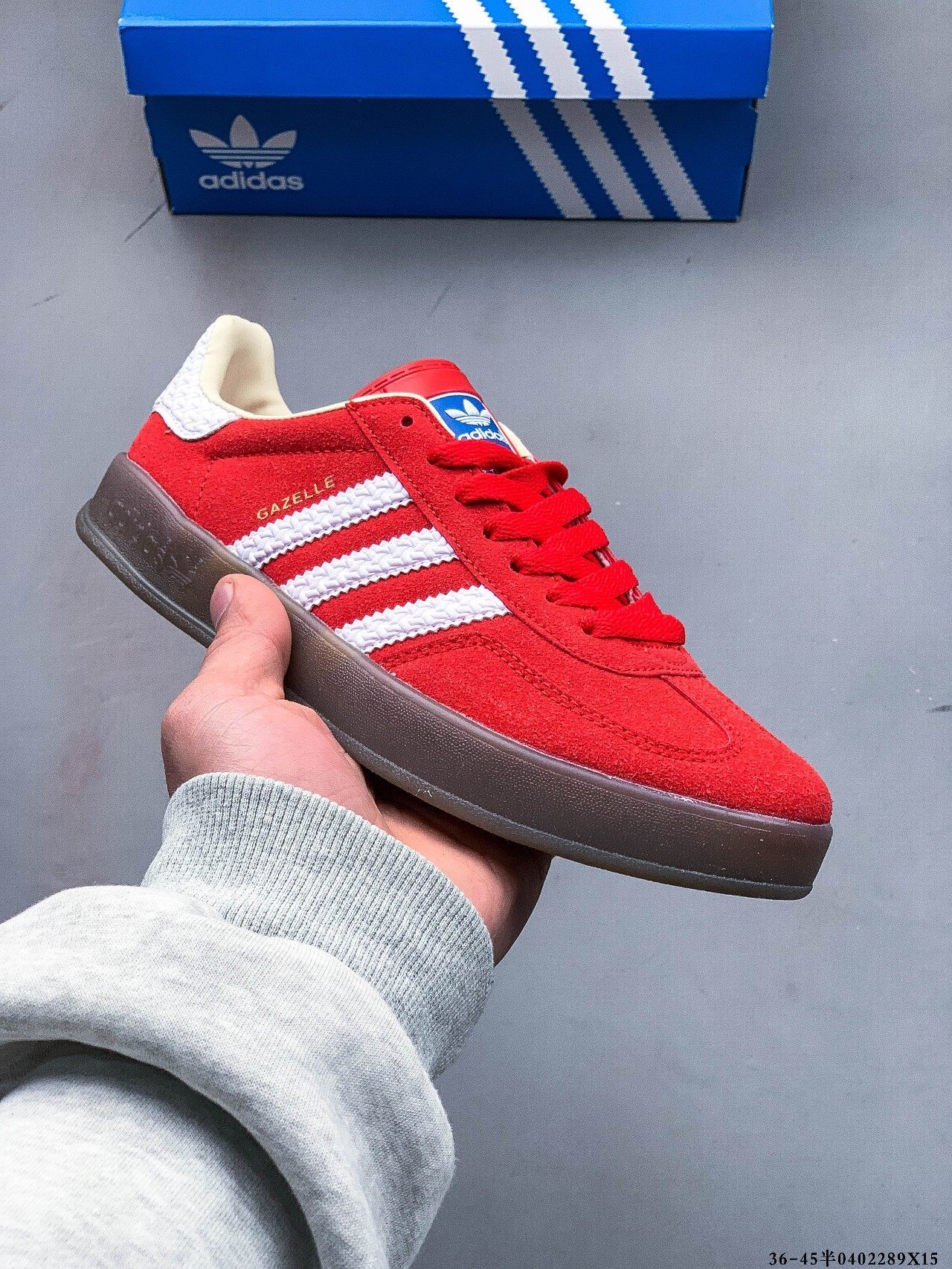 39$ Adidas Gazelle size 36-45 half 717580 QT372 gallery
