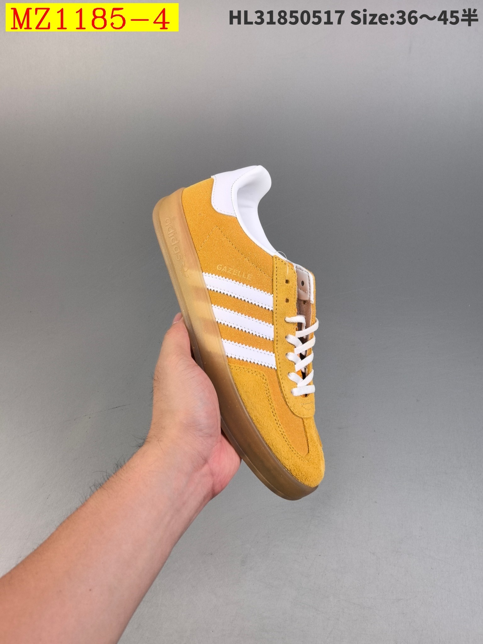39$ Adidas Originals Gazelle color 1-18 size 36-45 half 818730 MZ1185 gallery