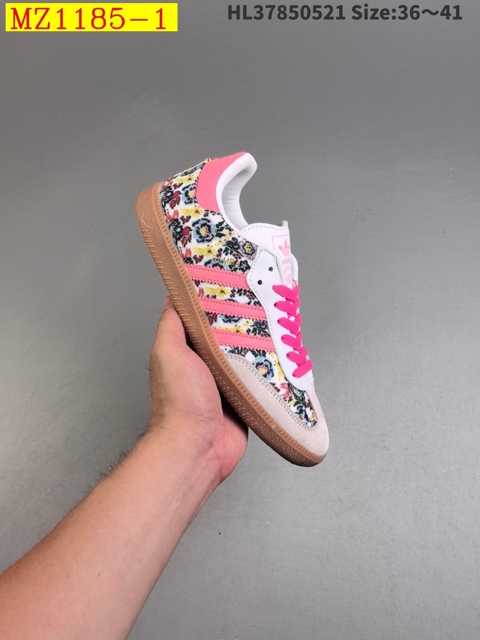 39$ Adidas Originals Gazelle color 1-18 size 36-45 half 818730 MZ1185 gallery