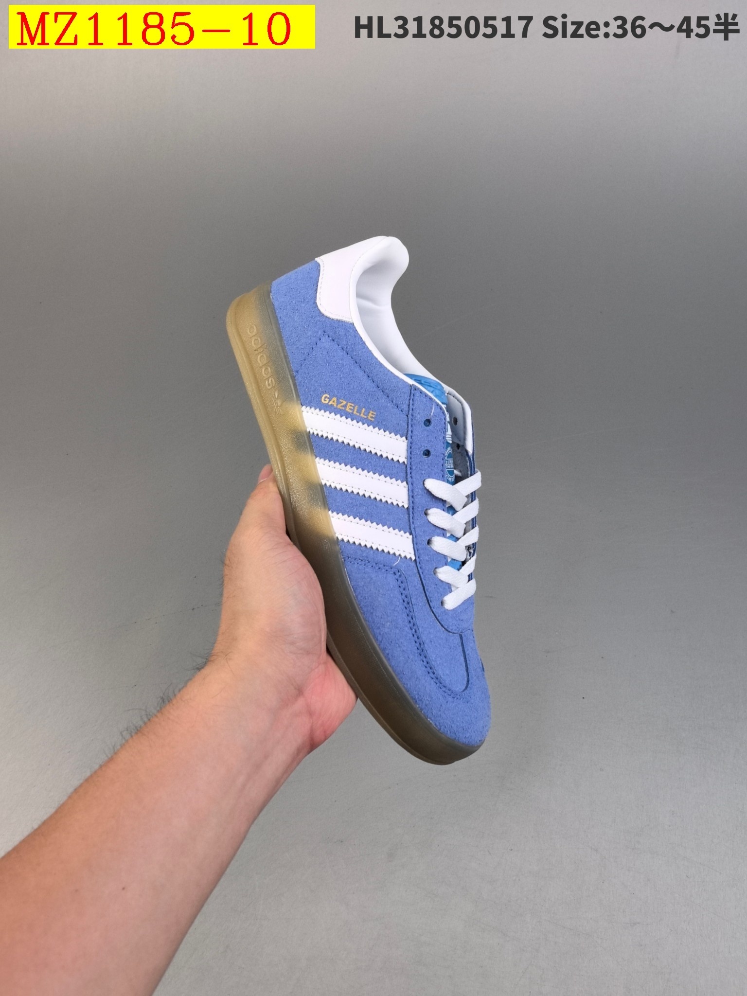 39$ Adidas Originals Gazelle color 1-18 size 36-45 half 818730 MZ1185 gallery