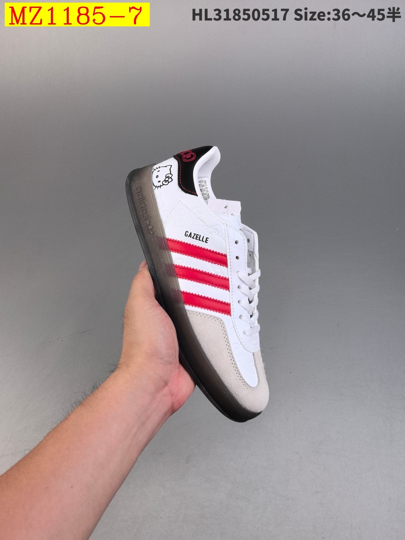 39$ Adidas Originals Gazelle color 1-18 size 36-45 half 818730 MZ1185 gallery