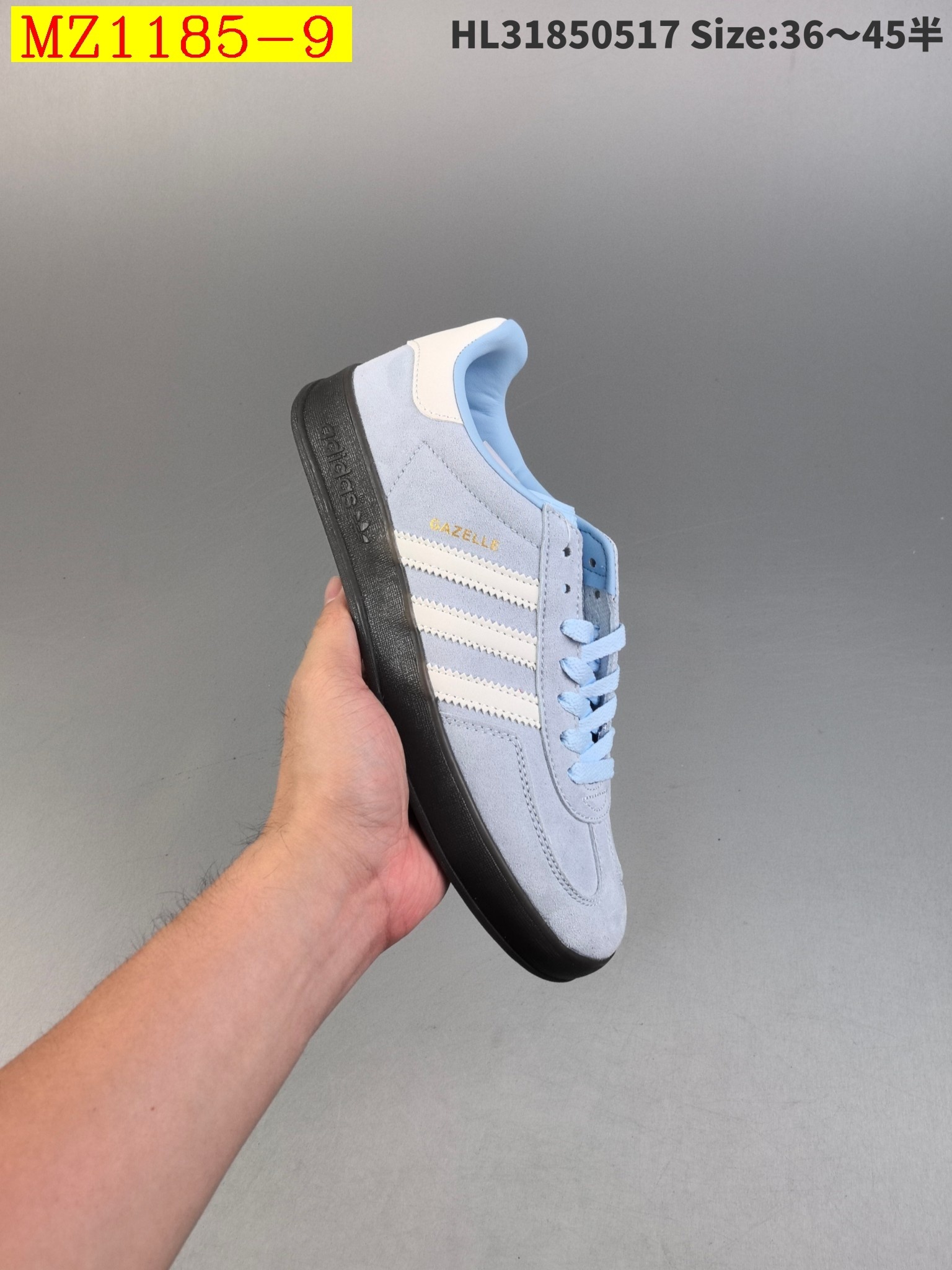 39$ Adidas Originals Gazelle color 1-18 size 36-45 half 818730 MZ1185 gallery