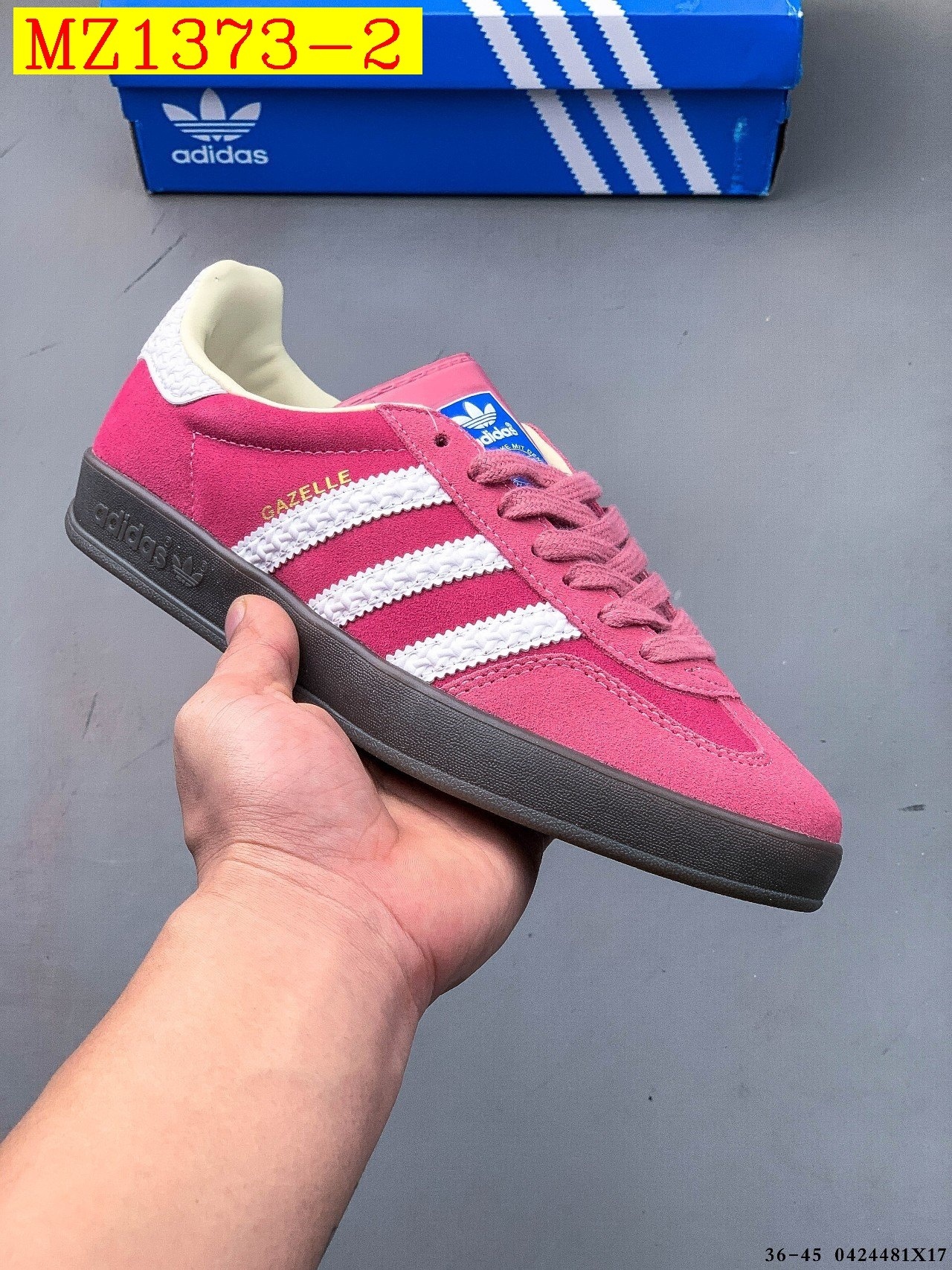 39$ Adidas Originals Gazelle size 36-45 half 614790 MZ1373 gallery
