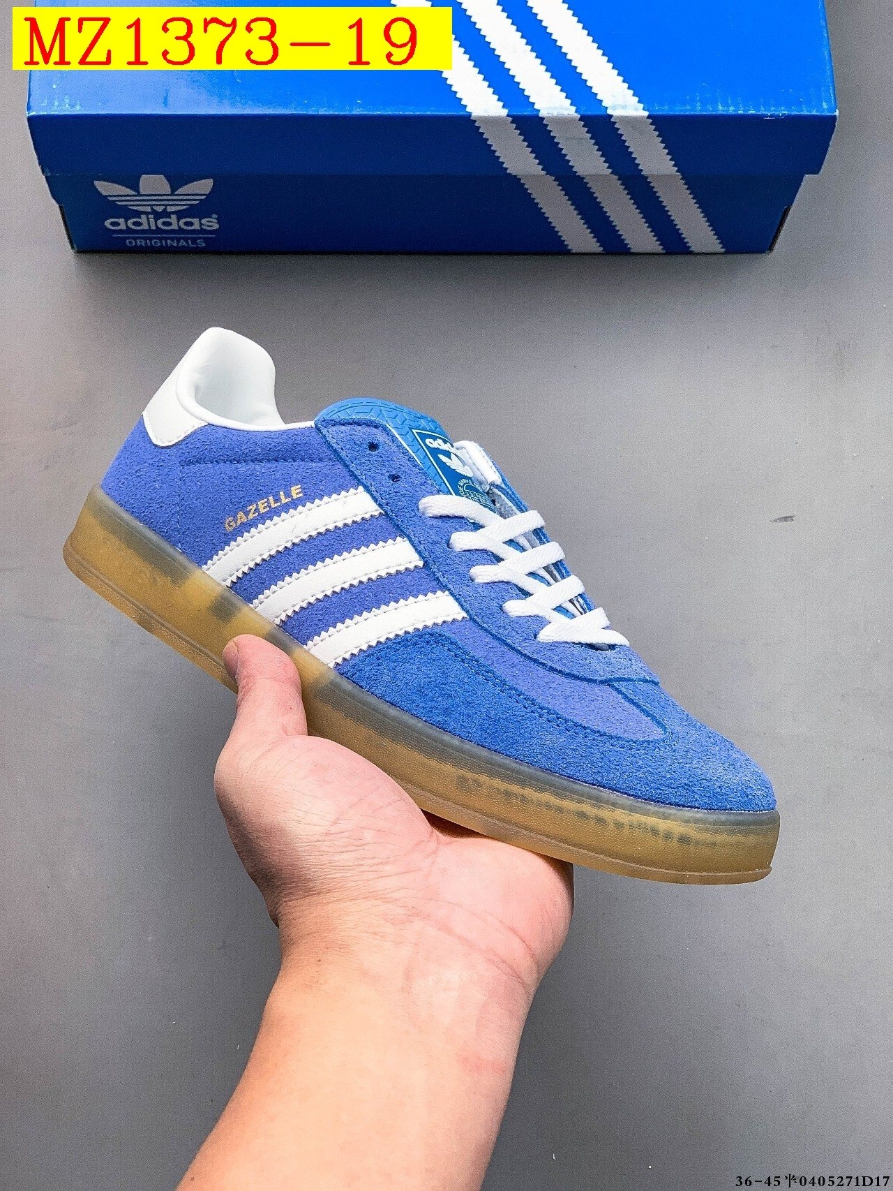 39$ Adidas Originals Gazelle size 36-45 half 614790 MZ1373 gallery