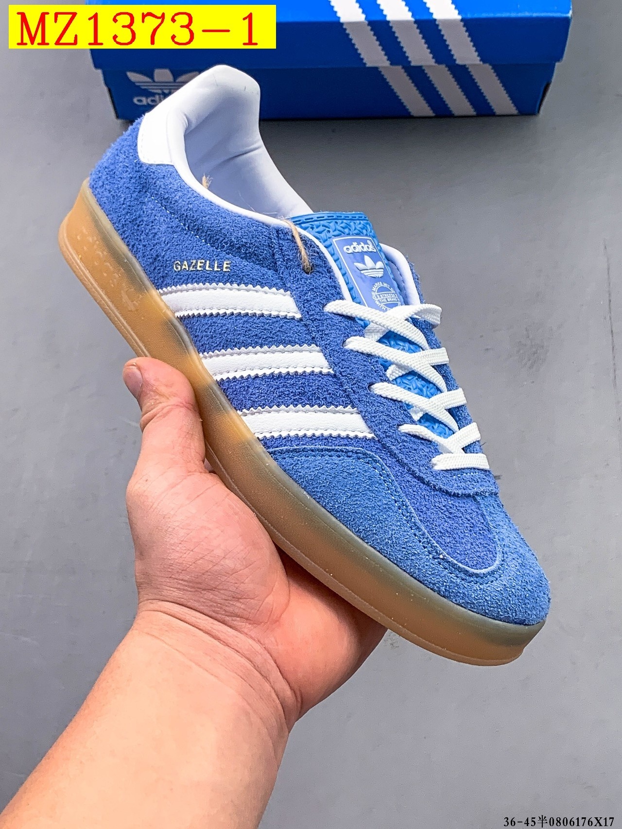 39$ Adidas Originals Gazelle size 36-45 half 614790 MZ1373 gallery