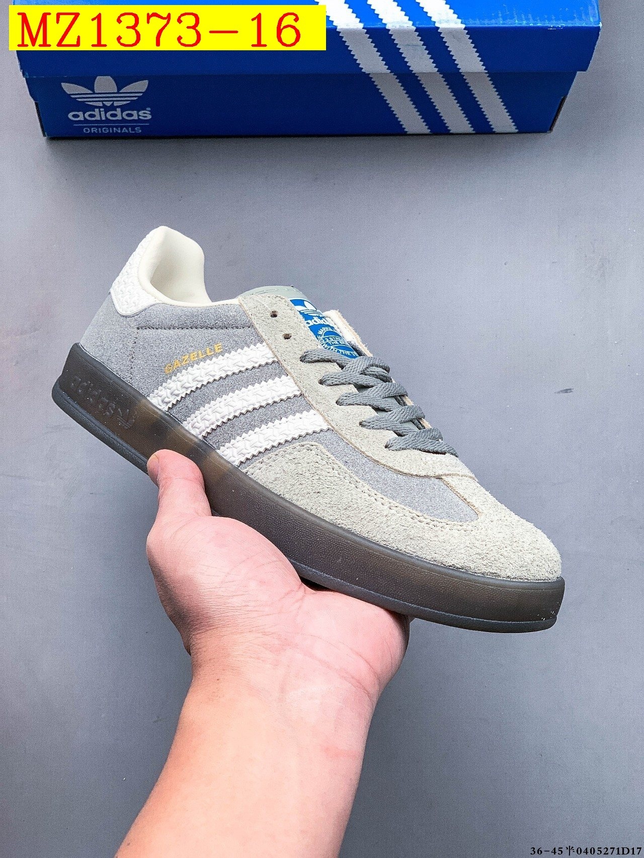 39$ Adidas Originals Gazelle size 36-45 half 614790 MZ1373 gallery