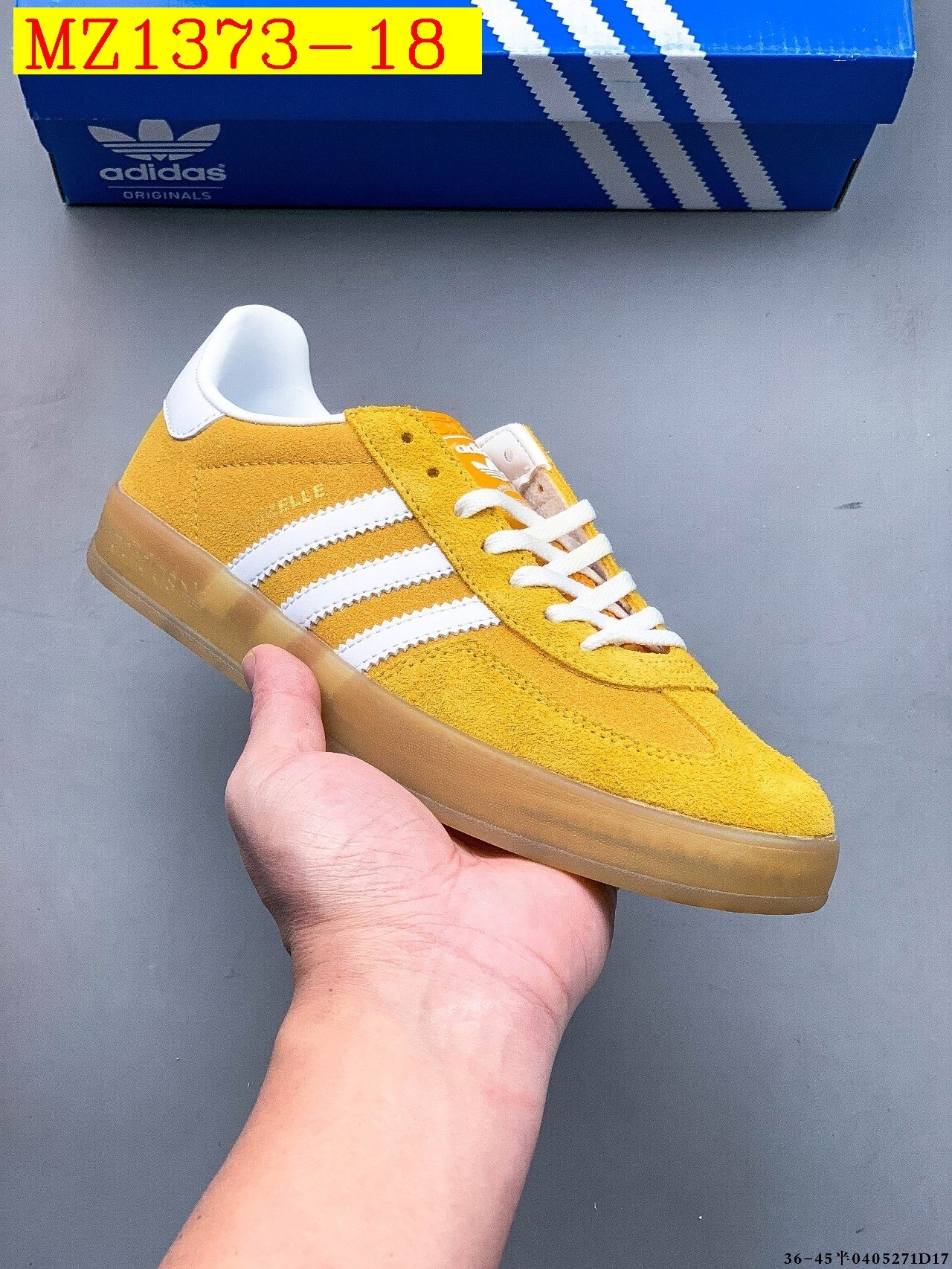 39$ Adidas Originals Gazelle size 36-45 half 614790 MZ1373 gallery