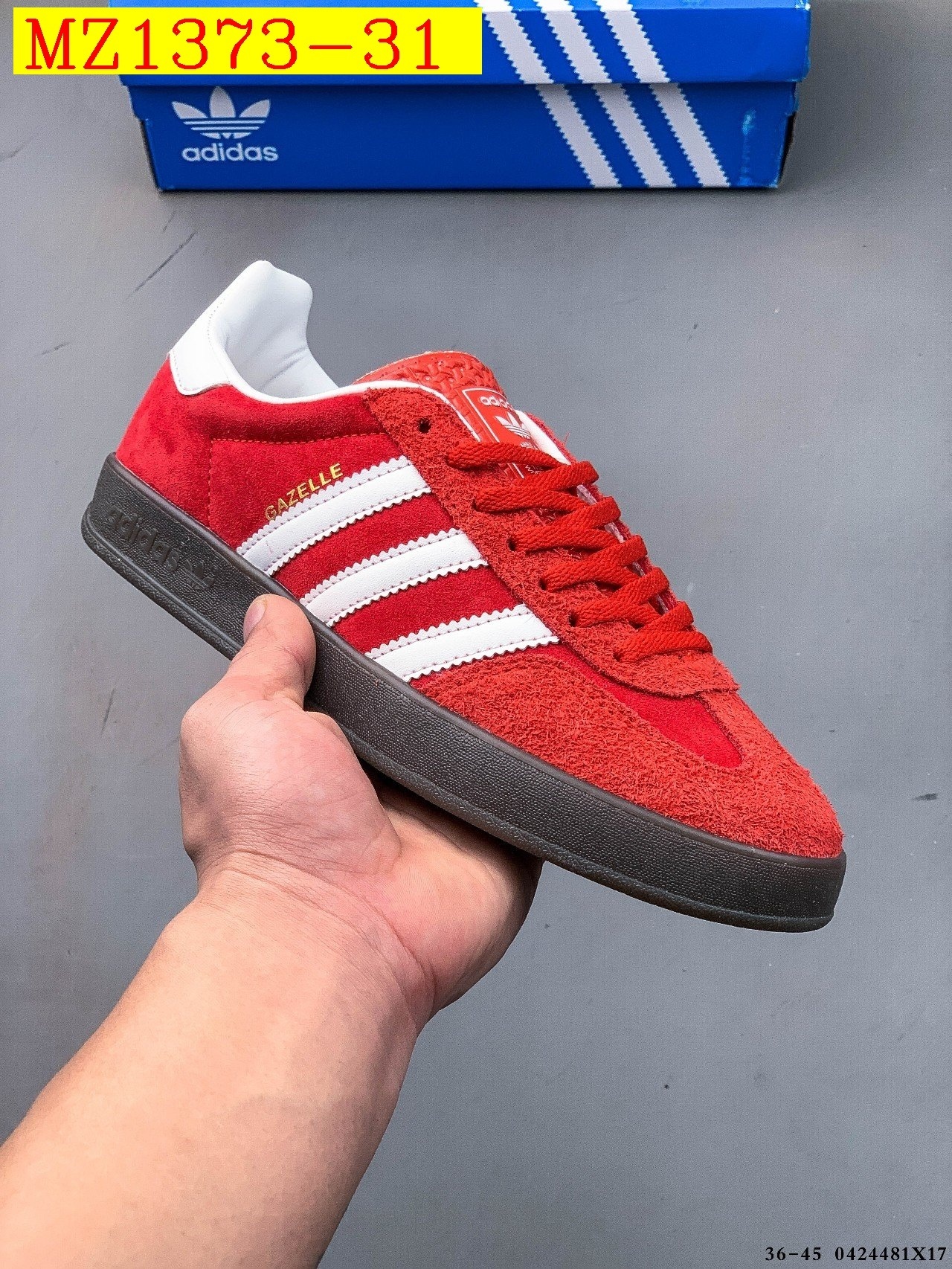 39$ Adidas Originals Gazelle size 36-45 half 614790 MZ1373 gallery
