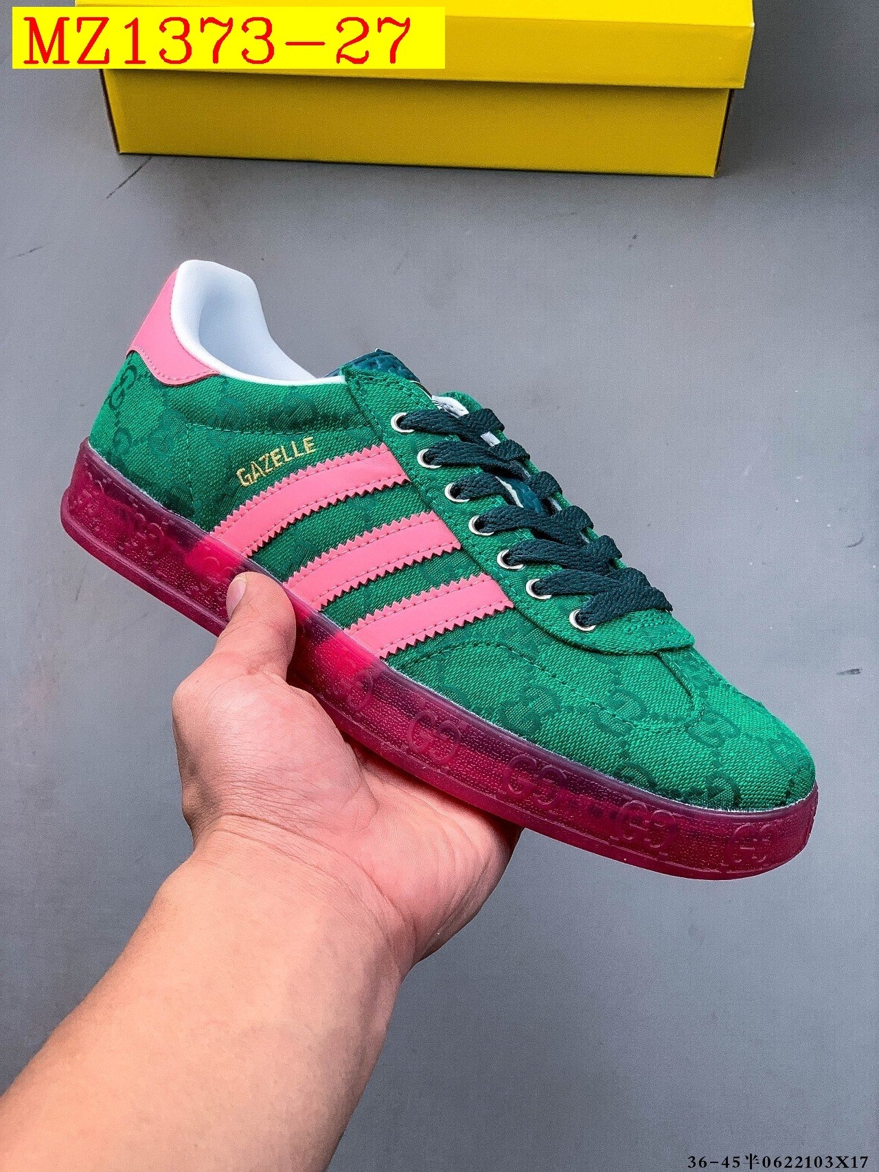 39$ Adidas Originals Gazelle size 36-45 half 614790 MZ1373 gallery