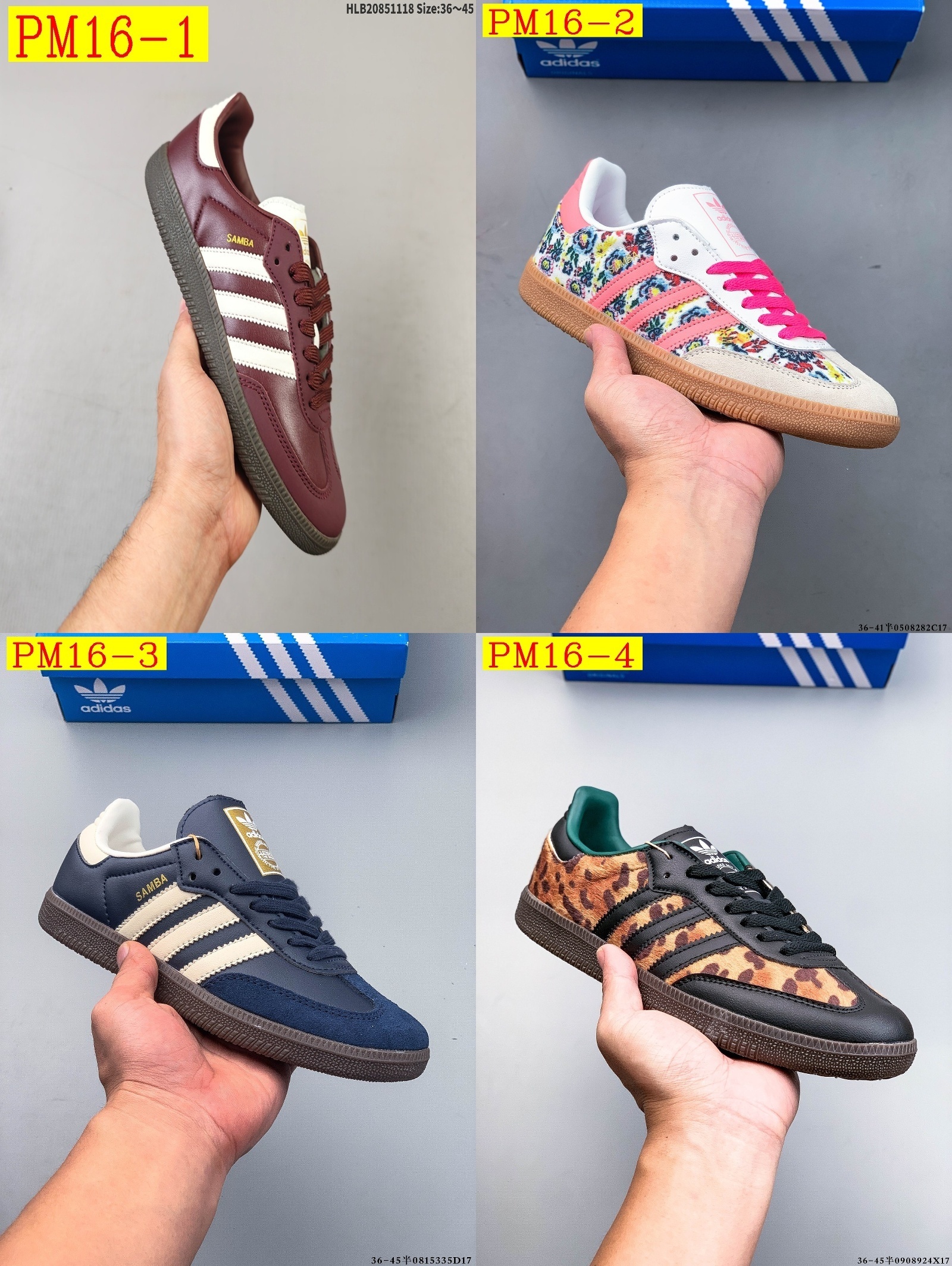 39$ Adidas Samba OG Size 36-45 419760 PM16 gallery