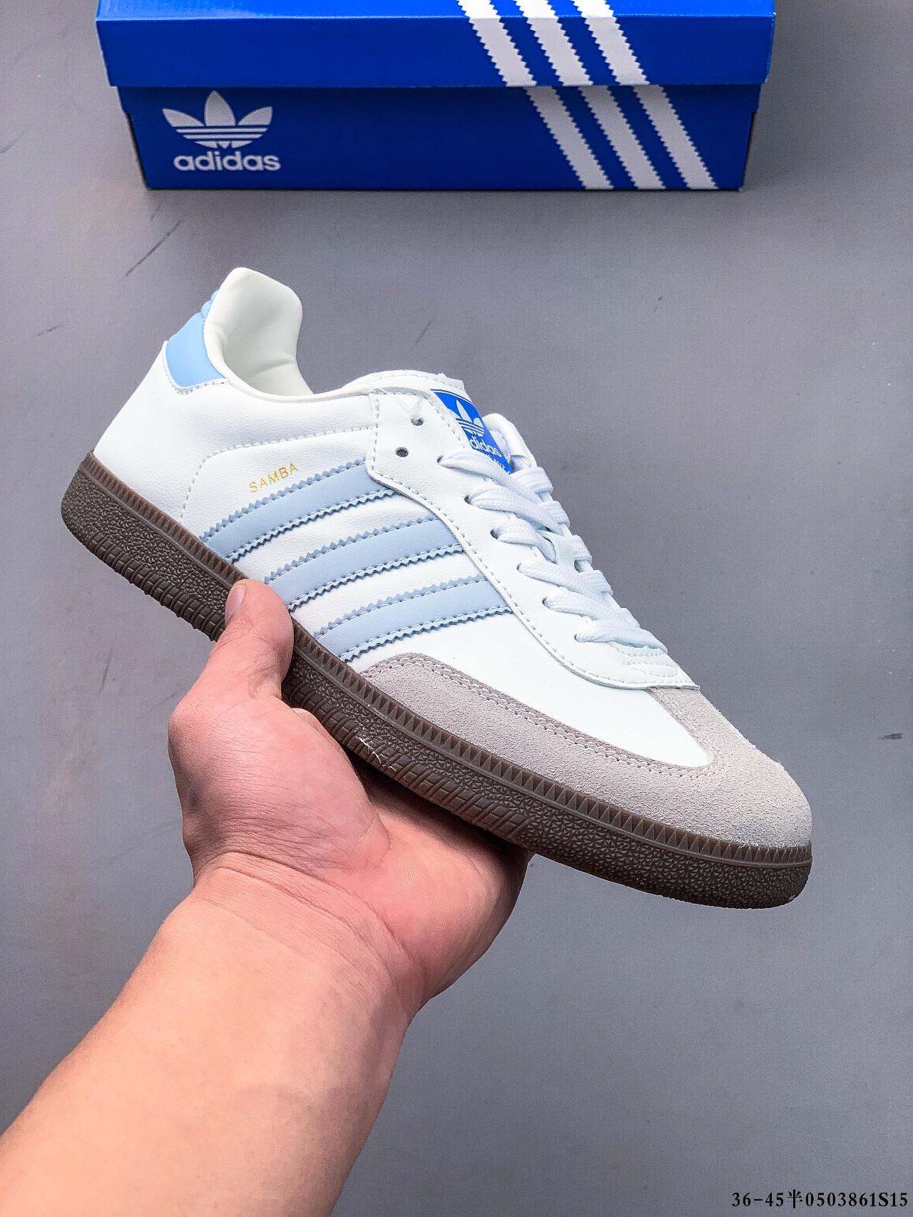 39$ Adidas Samba OG size 36-45 half 514550 QT484 gallery