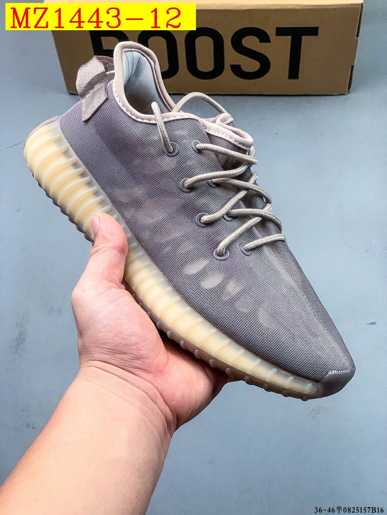 39$ Adidas YEEZY BOOST 350 V2 size 36-45 half 113620 MZ1443 gallery