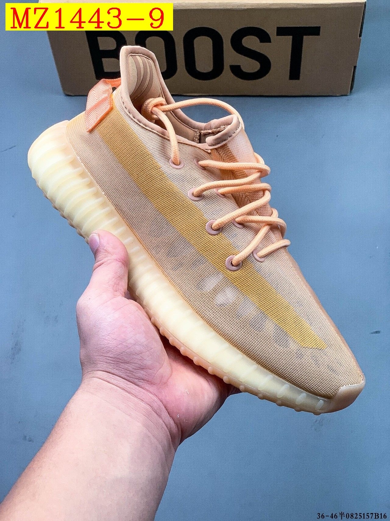 39$ Adidas YEEZY BOOST 350 V2 size 36-45 half 113620 MZ1443 gallery