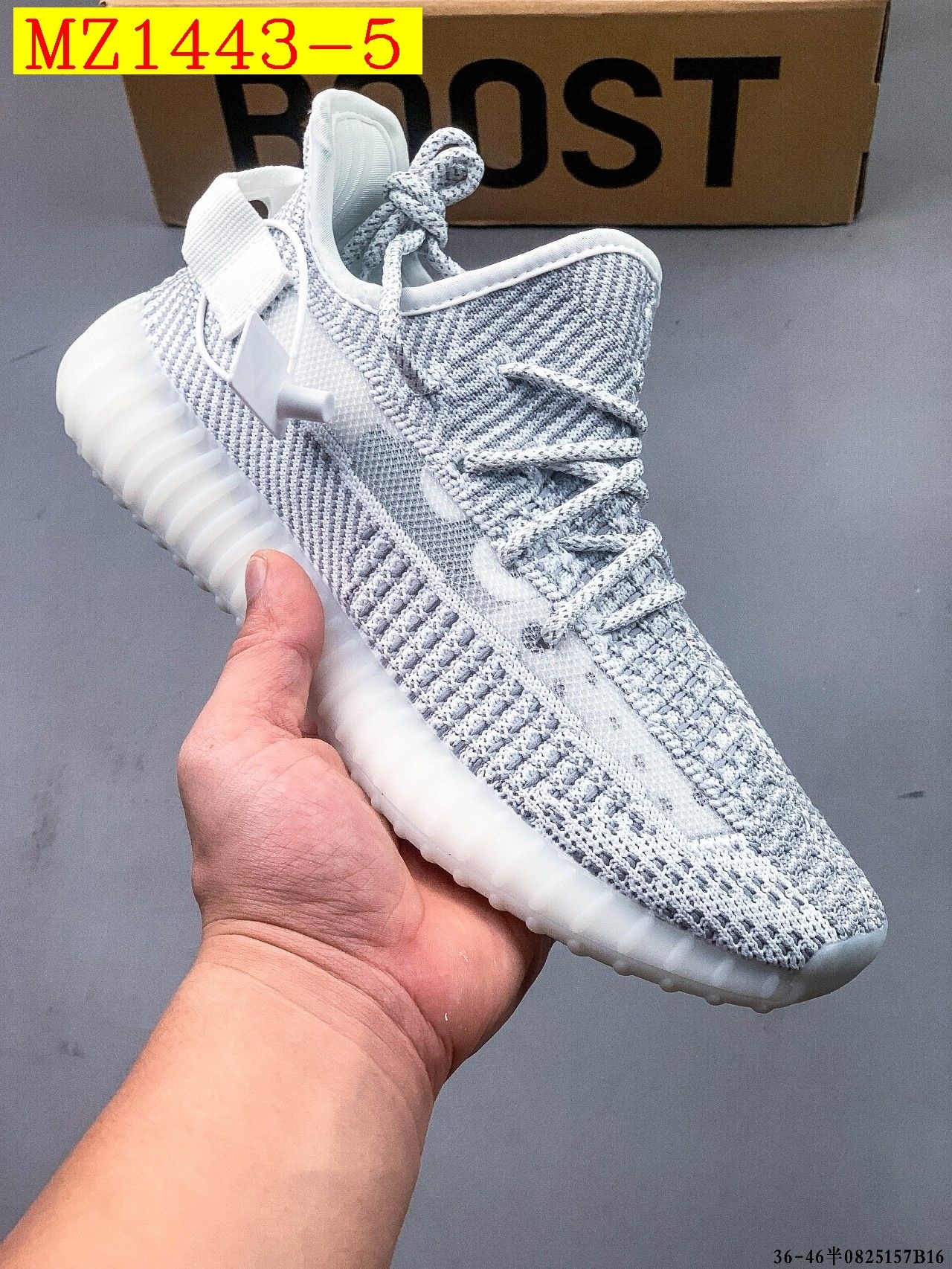 39$ Adidas YEEZY BOOST 350 V2 size 36-45 half 113620 MZ1443 gallery