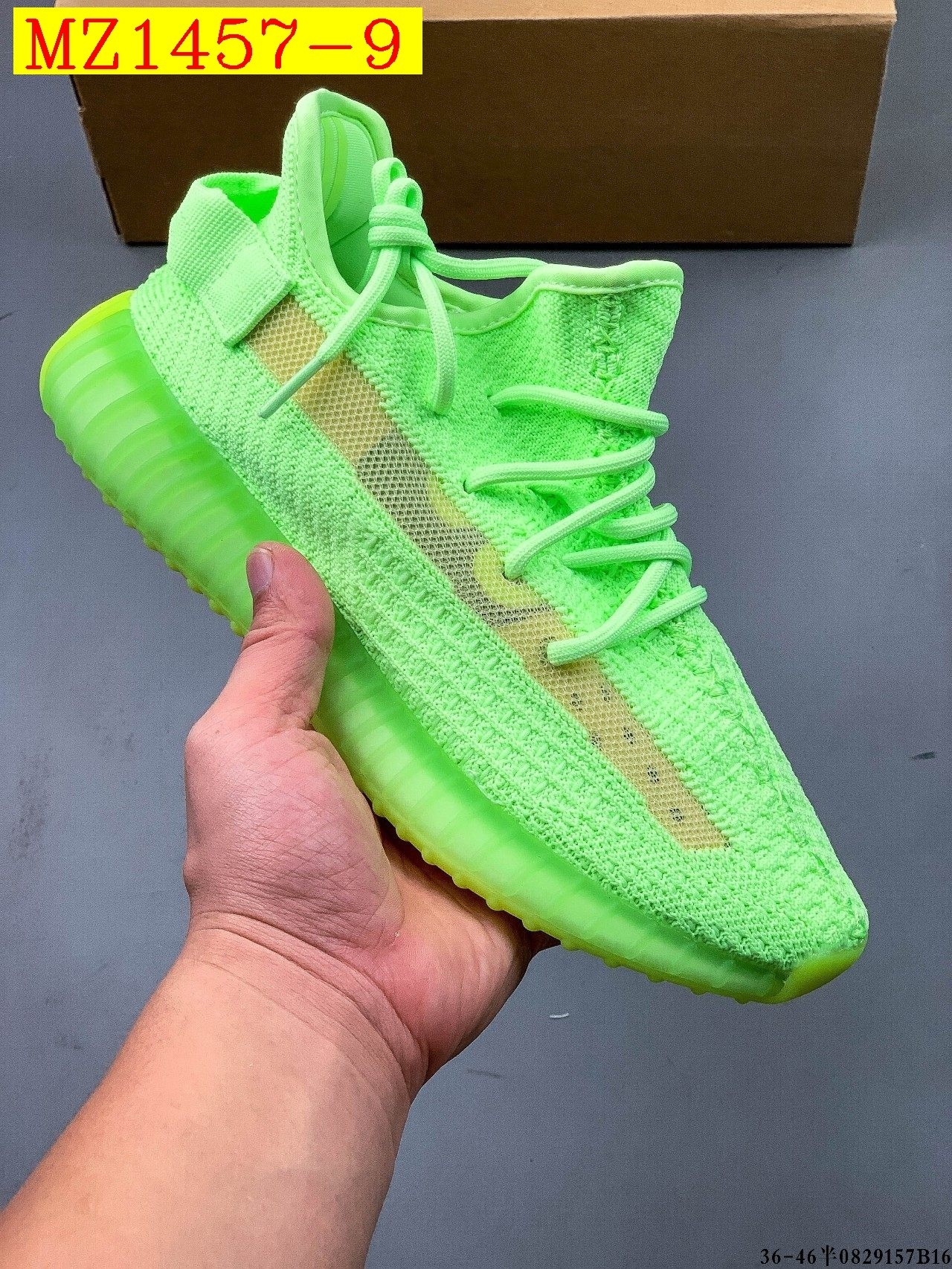 39$ Adidas YEEZY BOOST 350 V2 size 36-45 half 711660 MZ1457 gallery