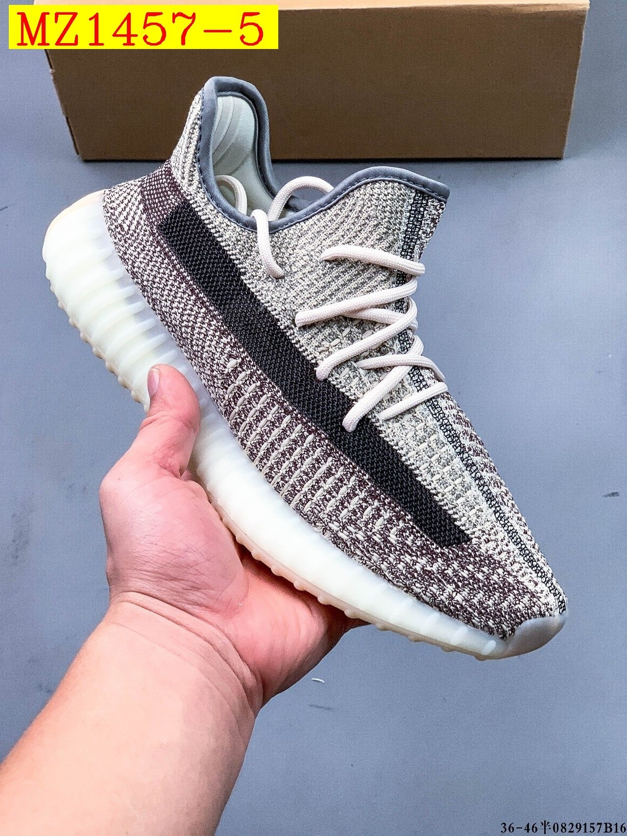 39$ Adidas YEEZY BOOST 350 V2 size 36-45 half 711660 MZ1457 gallery