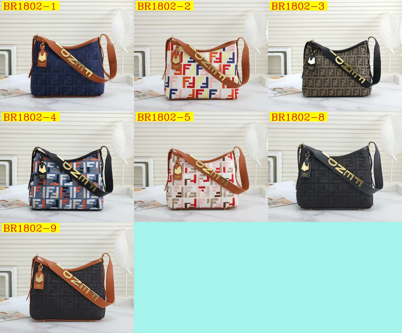 39$ FENDI 5632 Shoulder bag 215746 BR1802 gallery