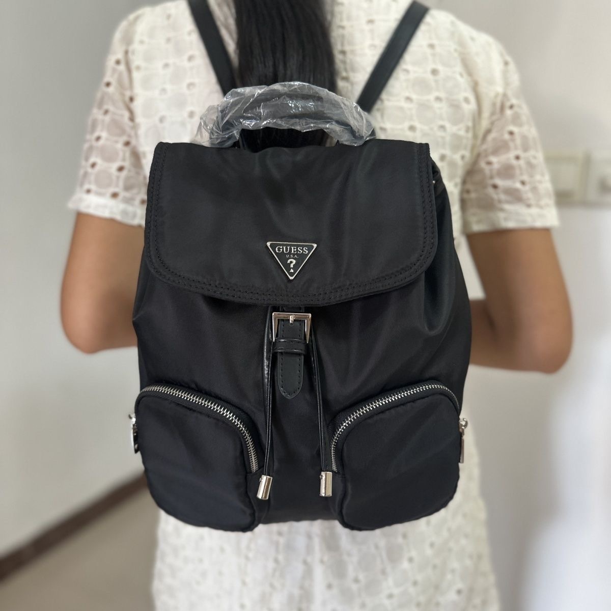 39$ Guess backpack Size 32X26X12cm 019598 ZZ353 gallery