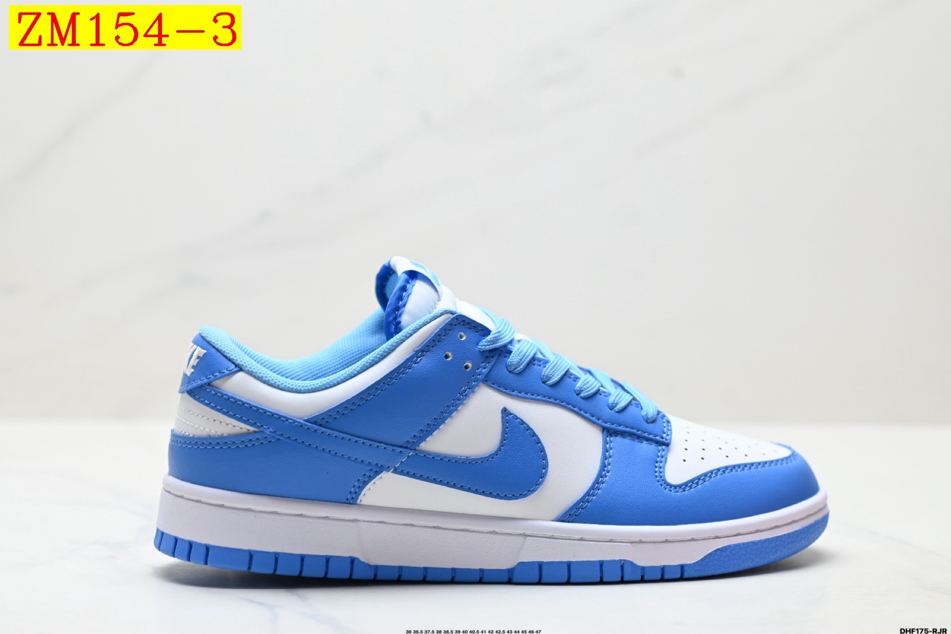 39$ NIKE DUNK LOW Size 36-45 half 517530 ZM154 gallery