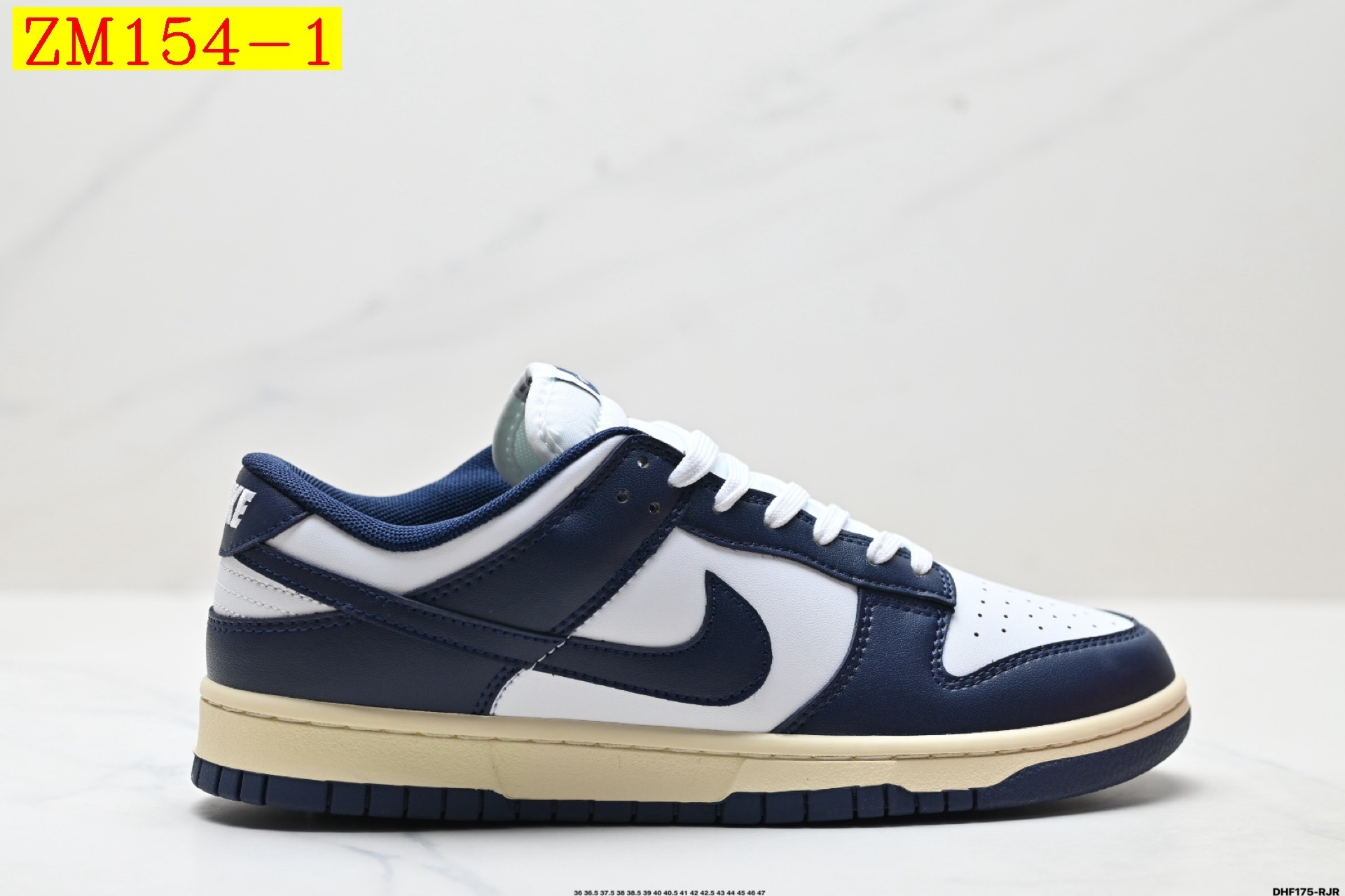 39$ NIKE DUNK LOW Size 36-45 half 517530 ZM154 gallery