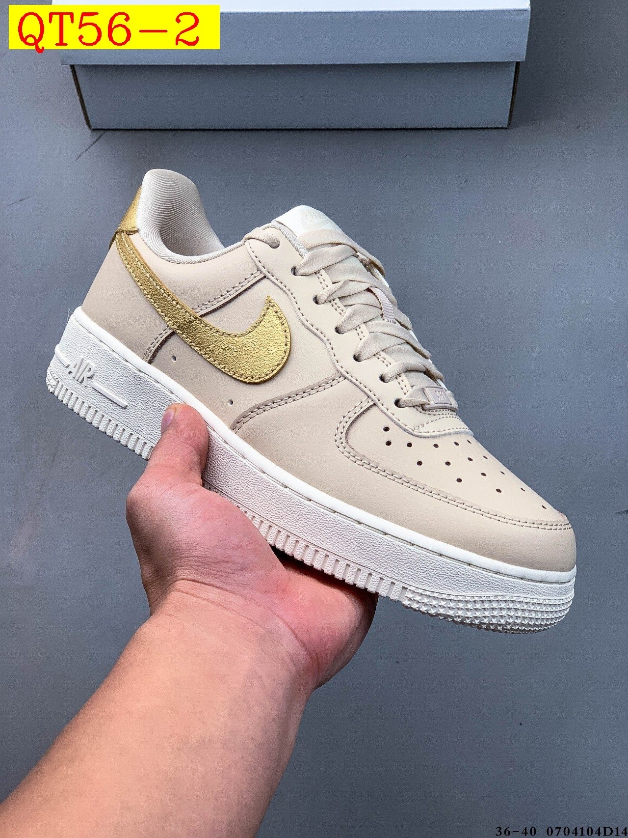 39$ Nike Air Force 1 Low size 36-45 half 419440 QT56 gallery
