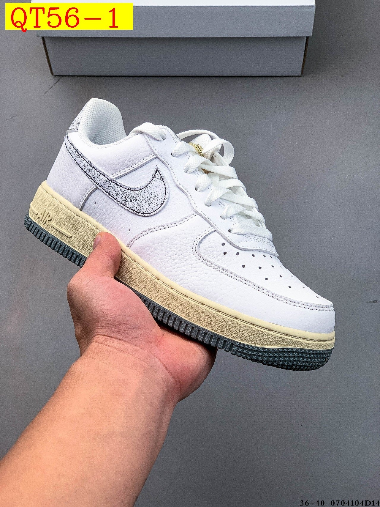 39$ Nike Air Force 1 Low size 36-45 half 419440 QT56 gallery