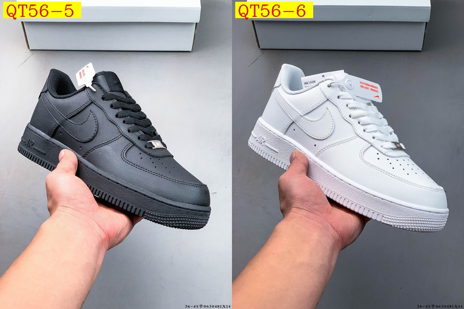 39$ Nike Air Force 1 Low size 36-45 half 419440 QT56 gallery