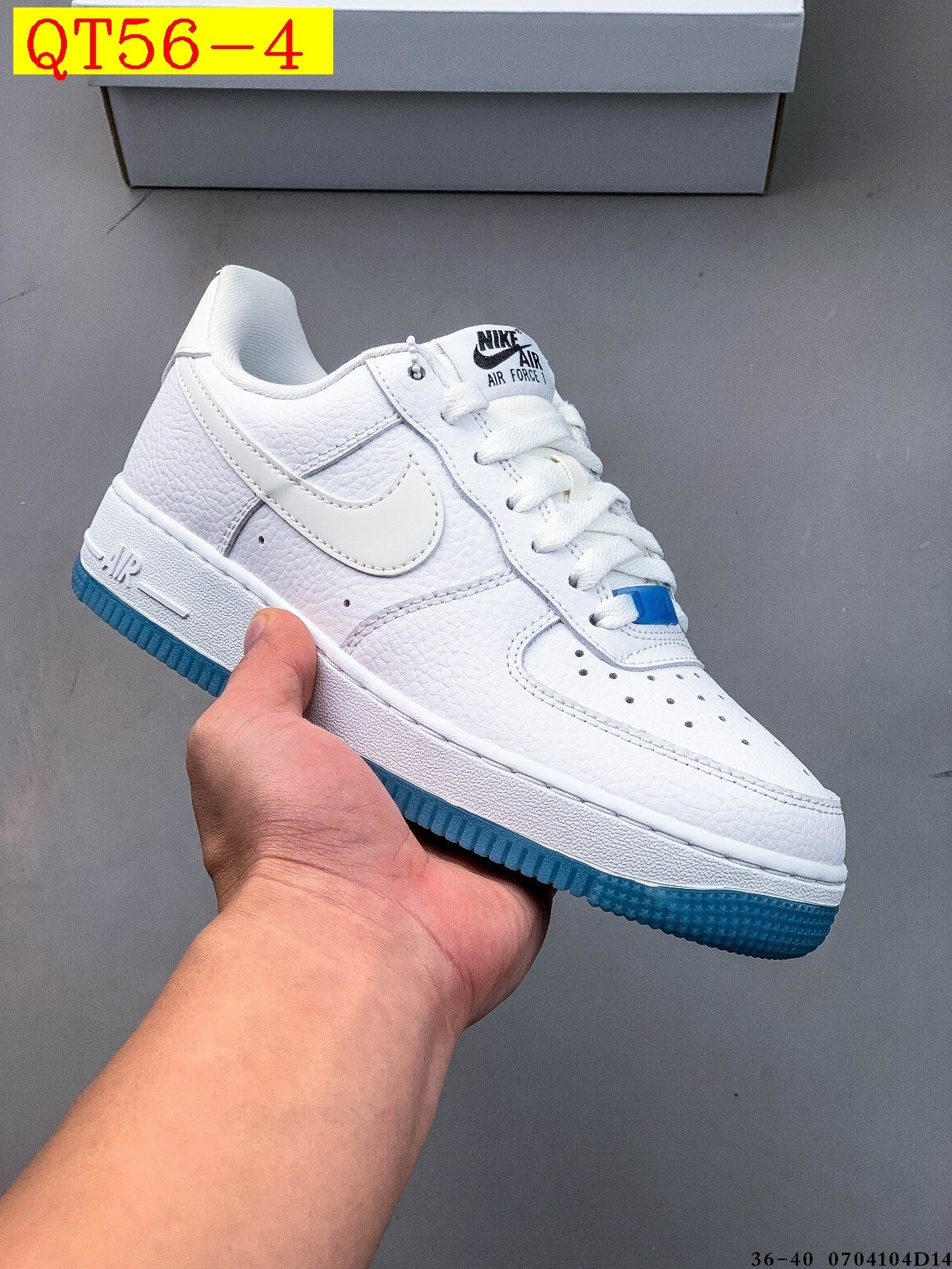 39$ Nike Air Force 1 Low size 36-45 half 419440 QT56 gallery