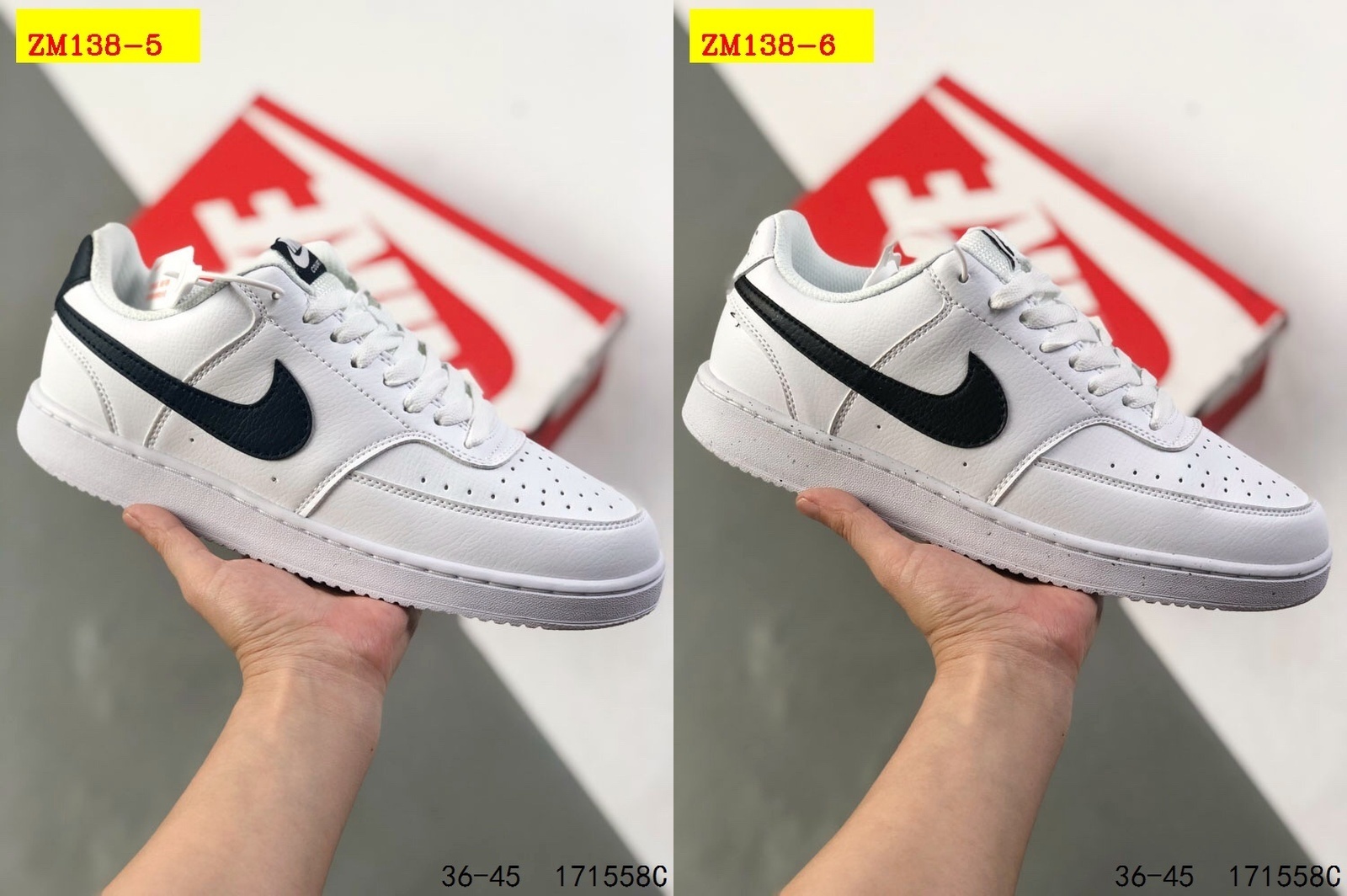39$ Nike Court Vision Low size 36-45 917570 ZM138 gallery