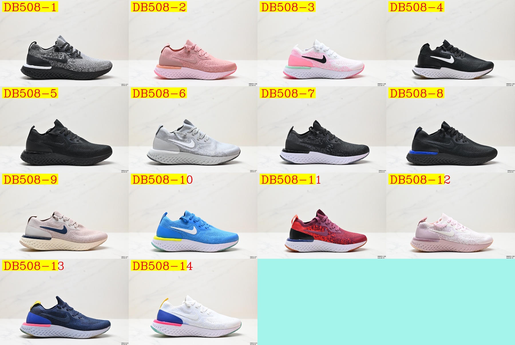 new_dh Nike Epic React Flyknit 2 size 36 45 51482023578 DB508 gallery