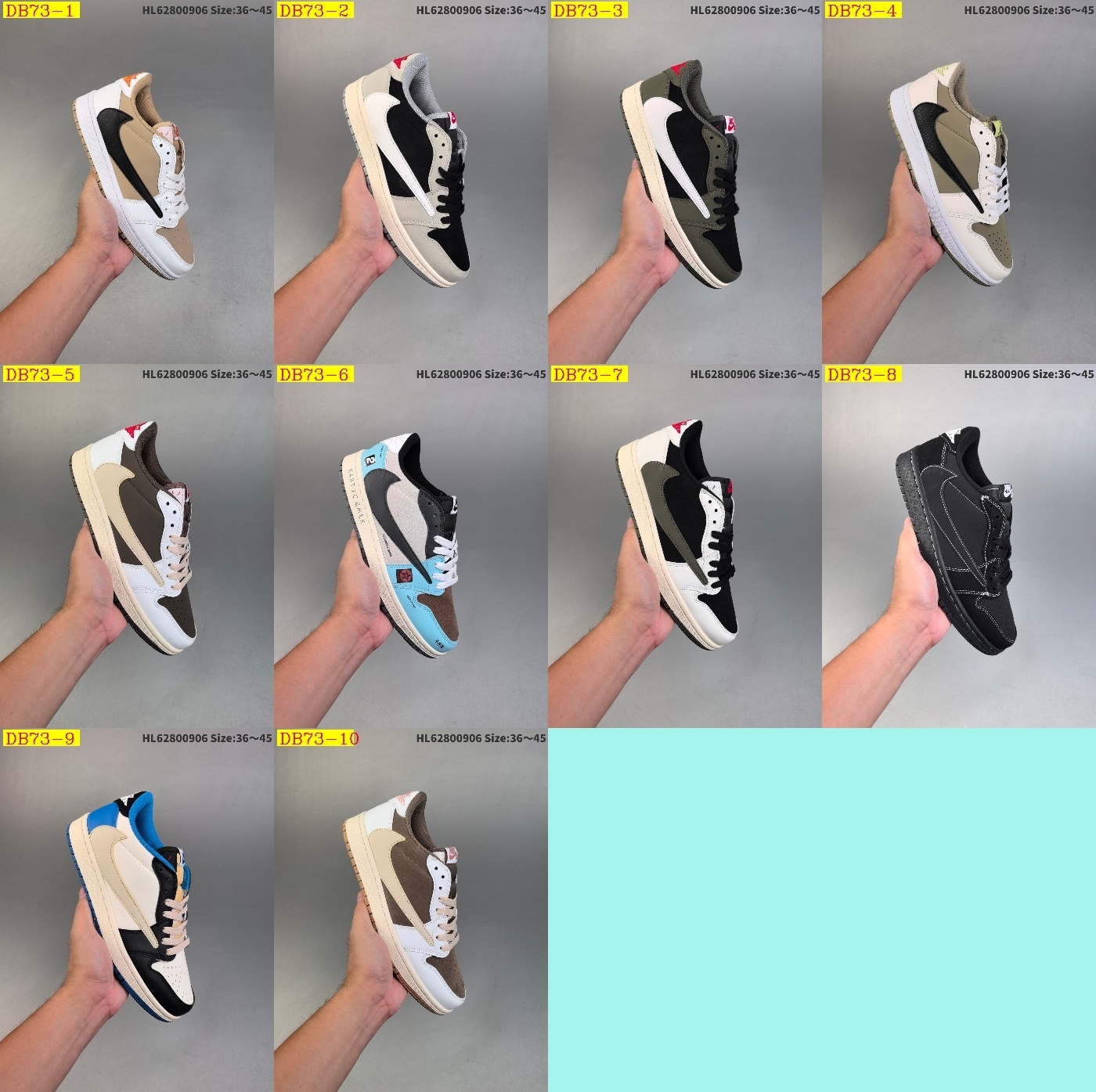 39$ new_dh Travis Scott x Air Jordan 1 Low size 36-45 71465023576 DB73 gallery