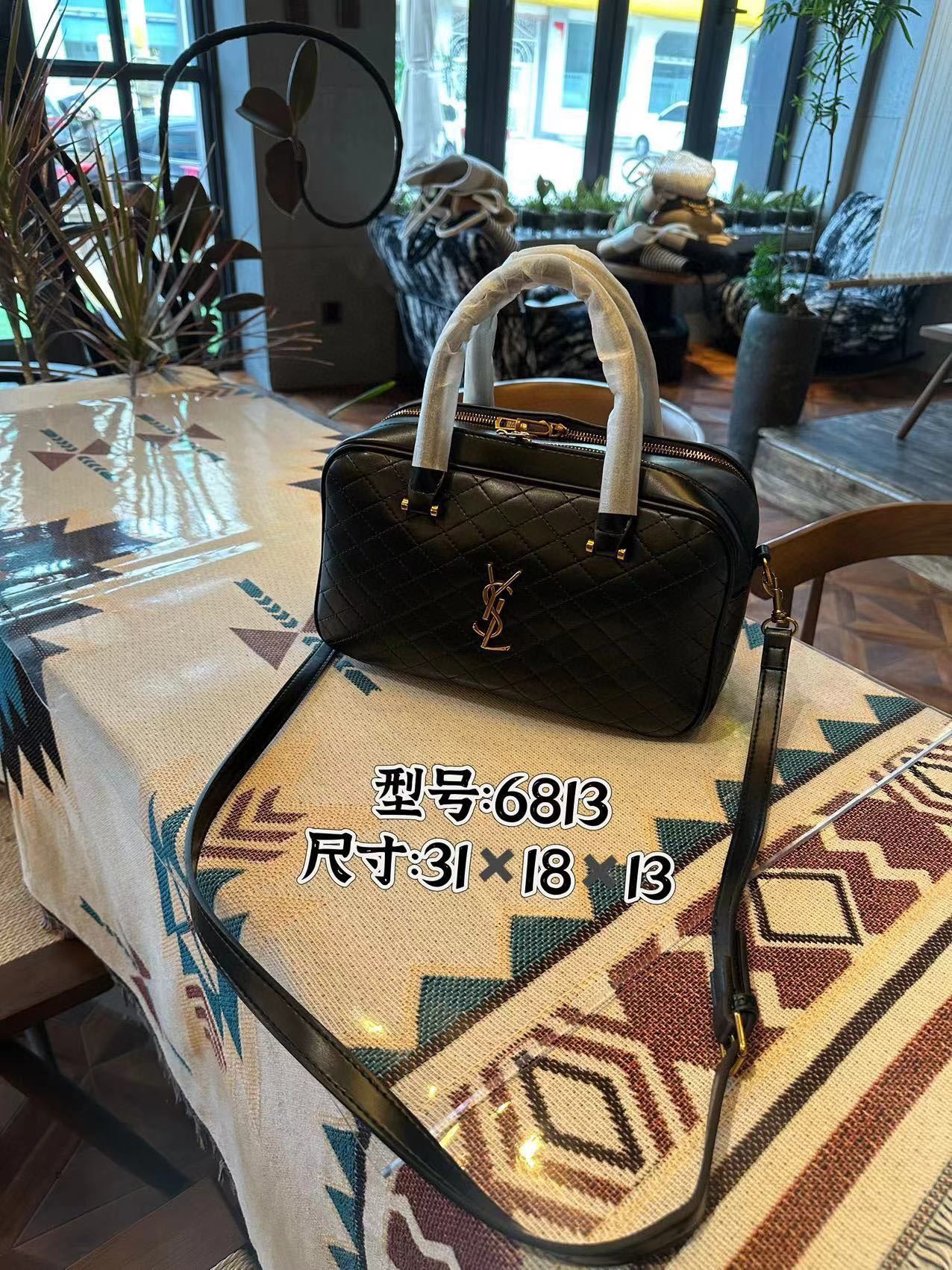 39$ new_dh YSL 6813 PU SIZE 31X18X13 CM 51281023576 DX58 gallery